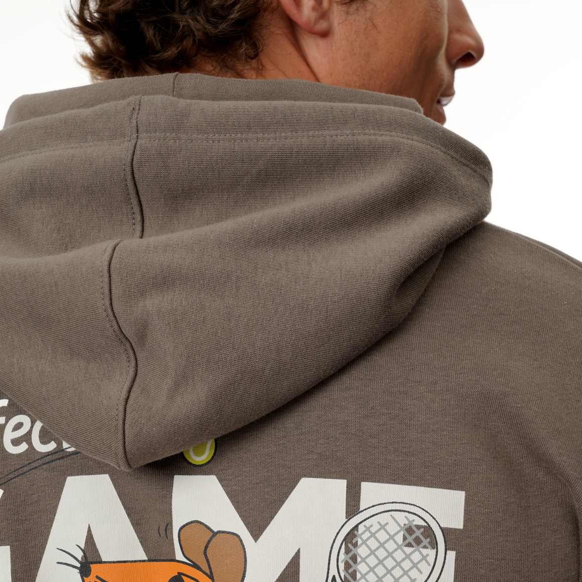 Die Maus Hoodie mit Rücken-Print