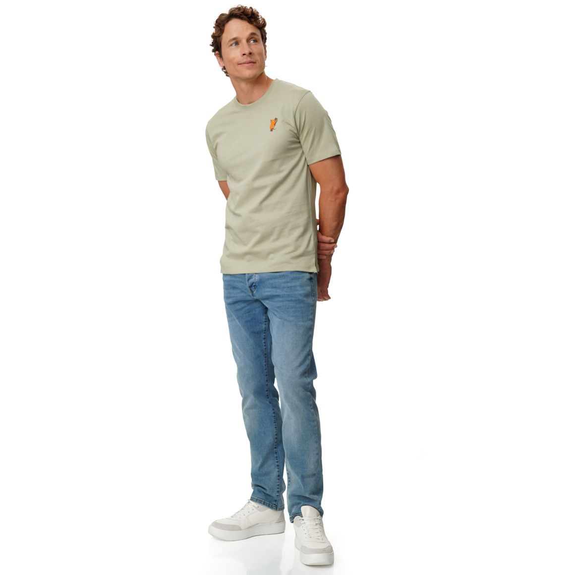 Die Maus T-Shirt mit Rücken-Print