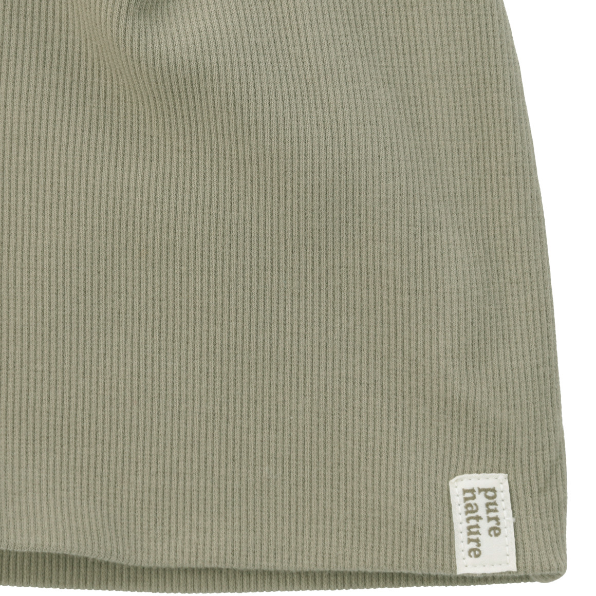 Kindermuts met ribstructuur