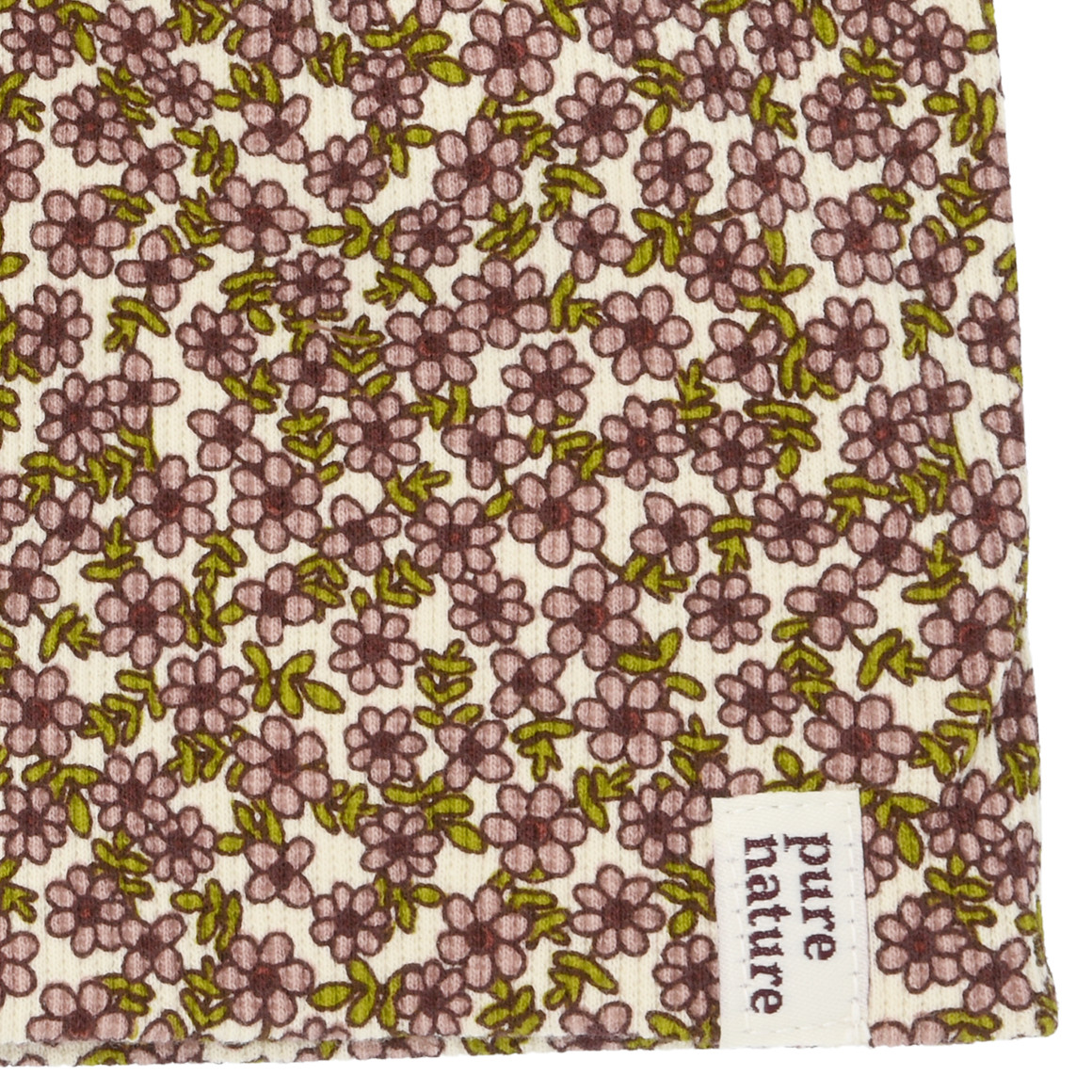 Babymuts met bloemenpatroon