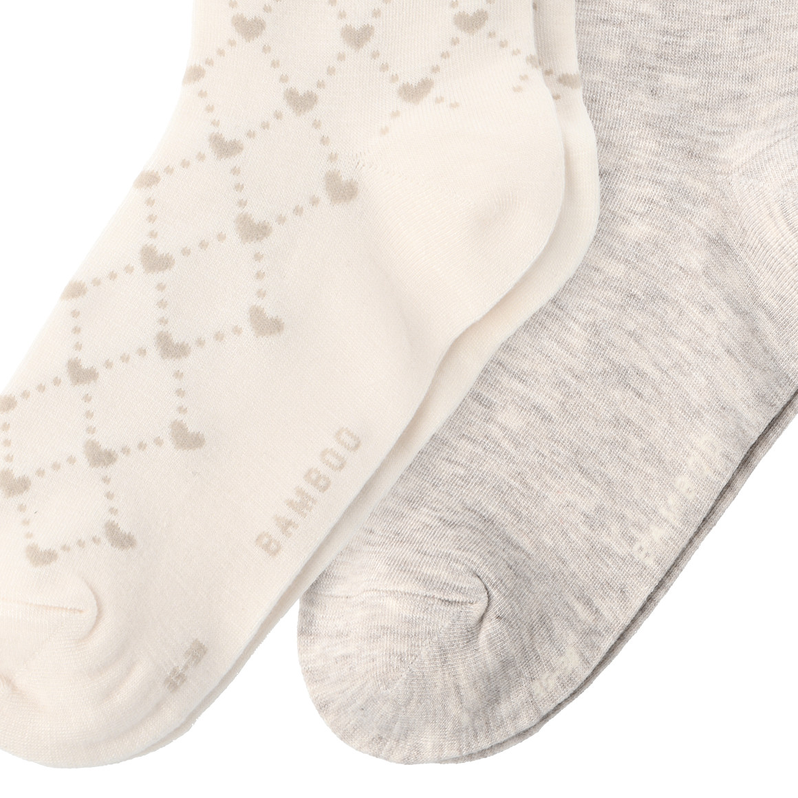 2 Paar Damen Socken mit Rollsaum