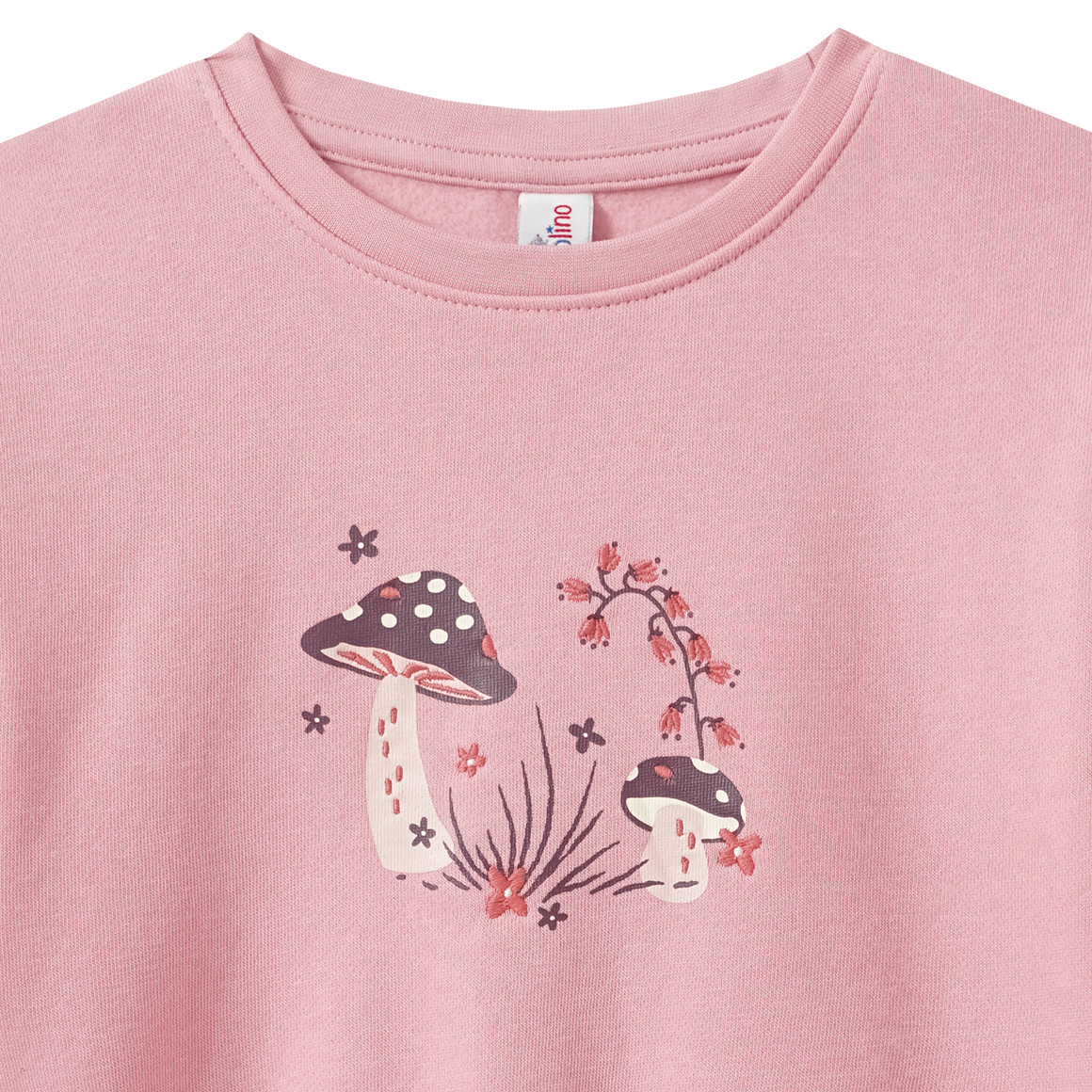 Meisjes sweater met ruches