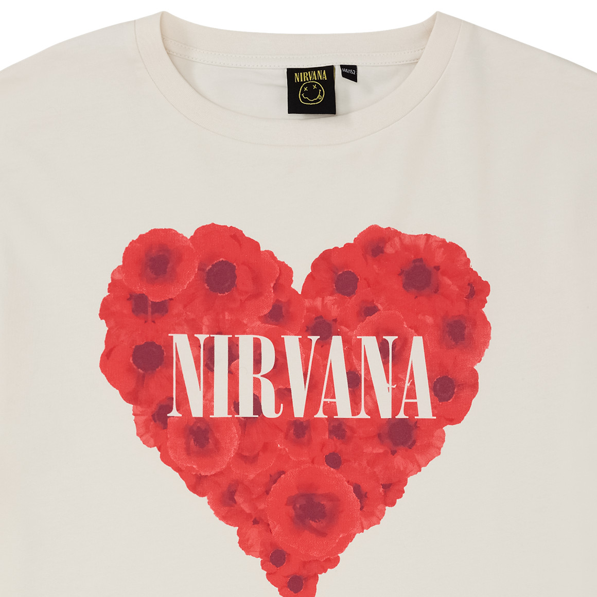 Nirvana T-Shirt mit großem Print