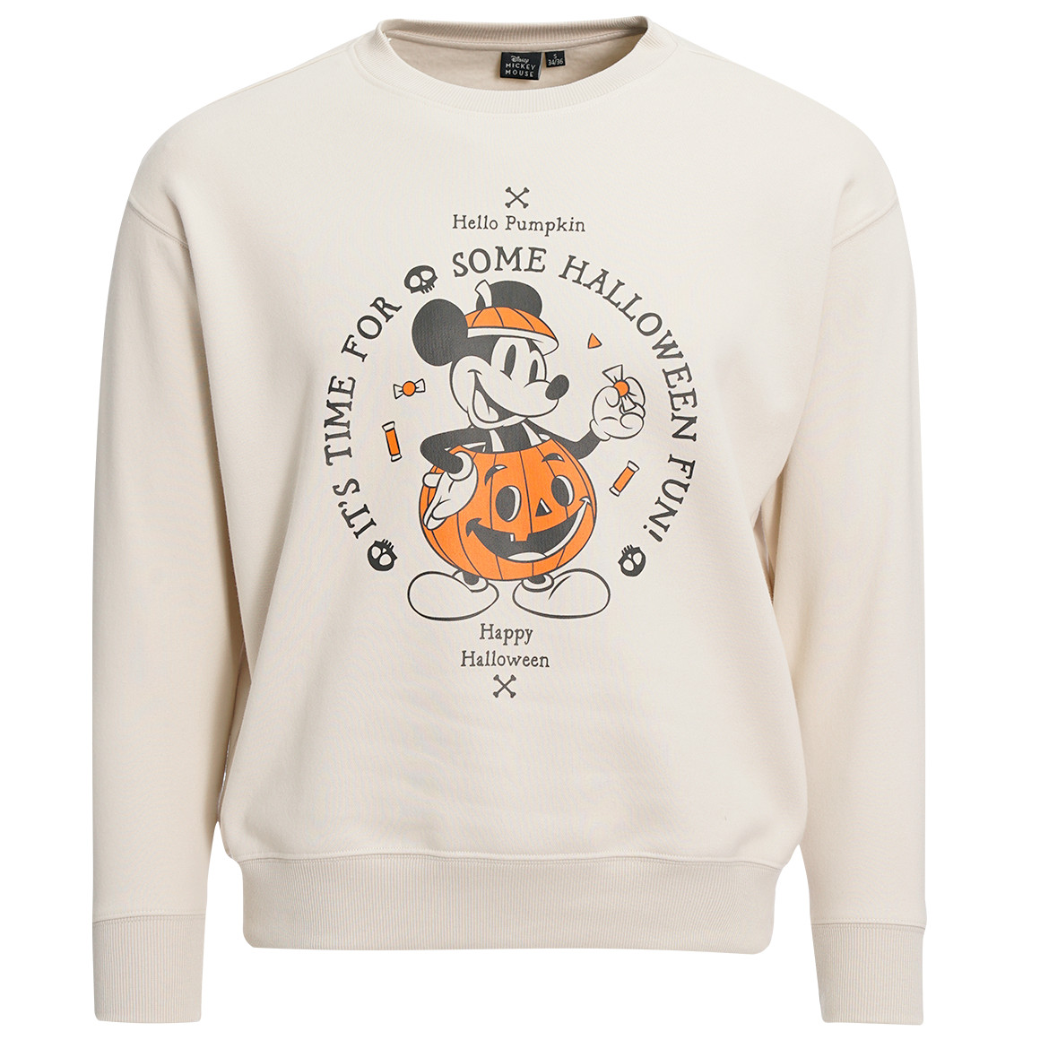 Micky Maus Sweatshirt in Halloween-Optik