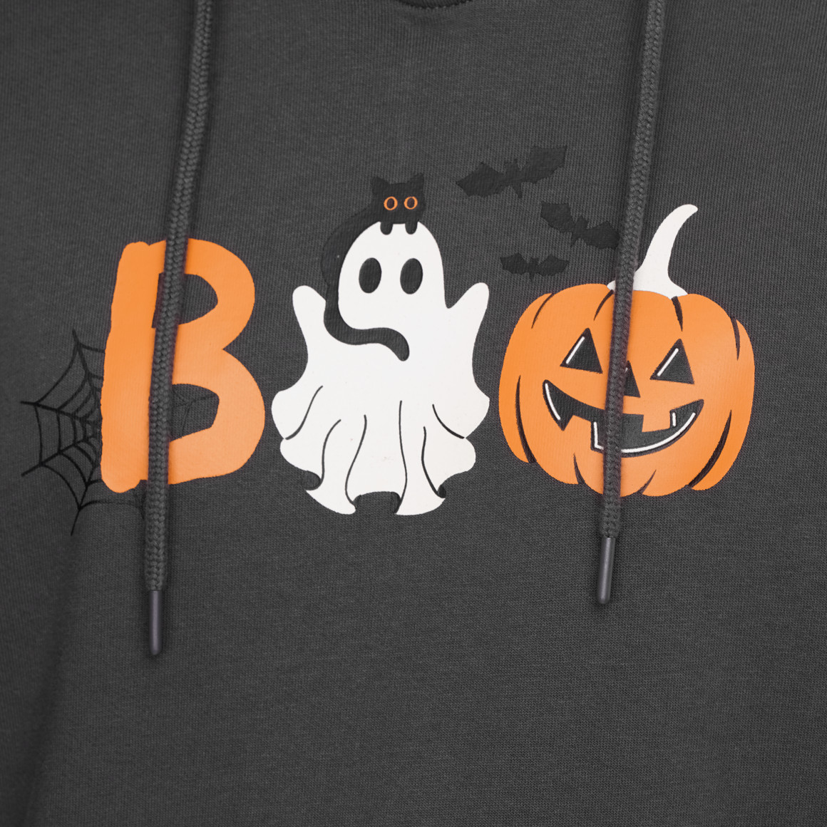 Damen Hoodie mit Halloween-Print