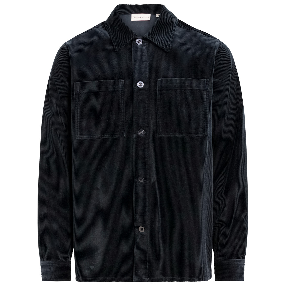 Heren corduroy overhemd in effen kleur