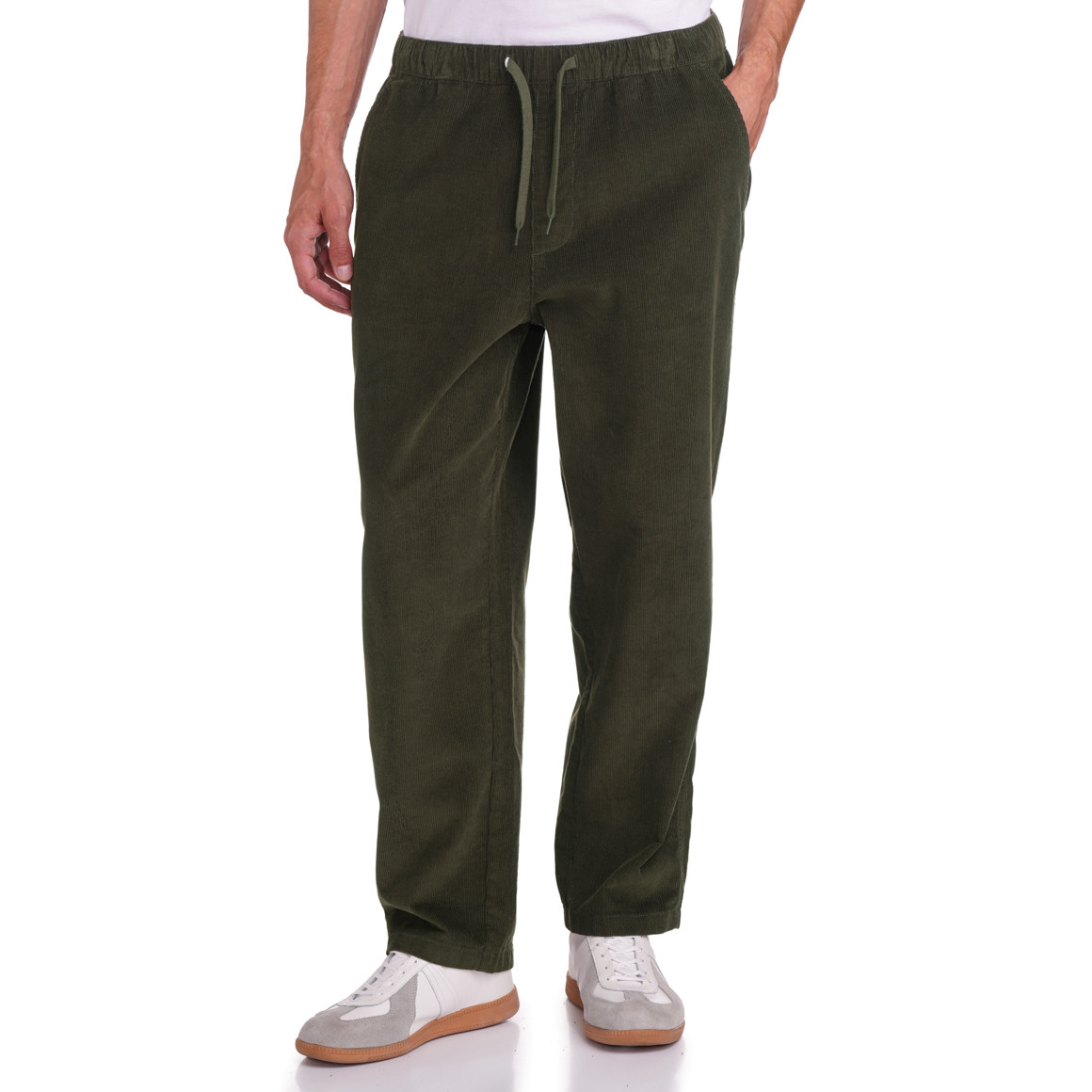 Katoenen corduroy herenbroek