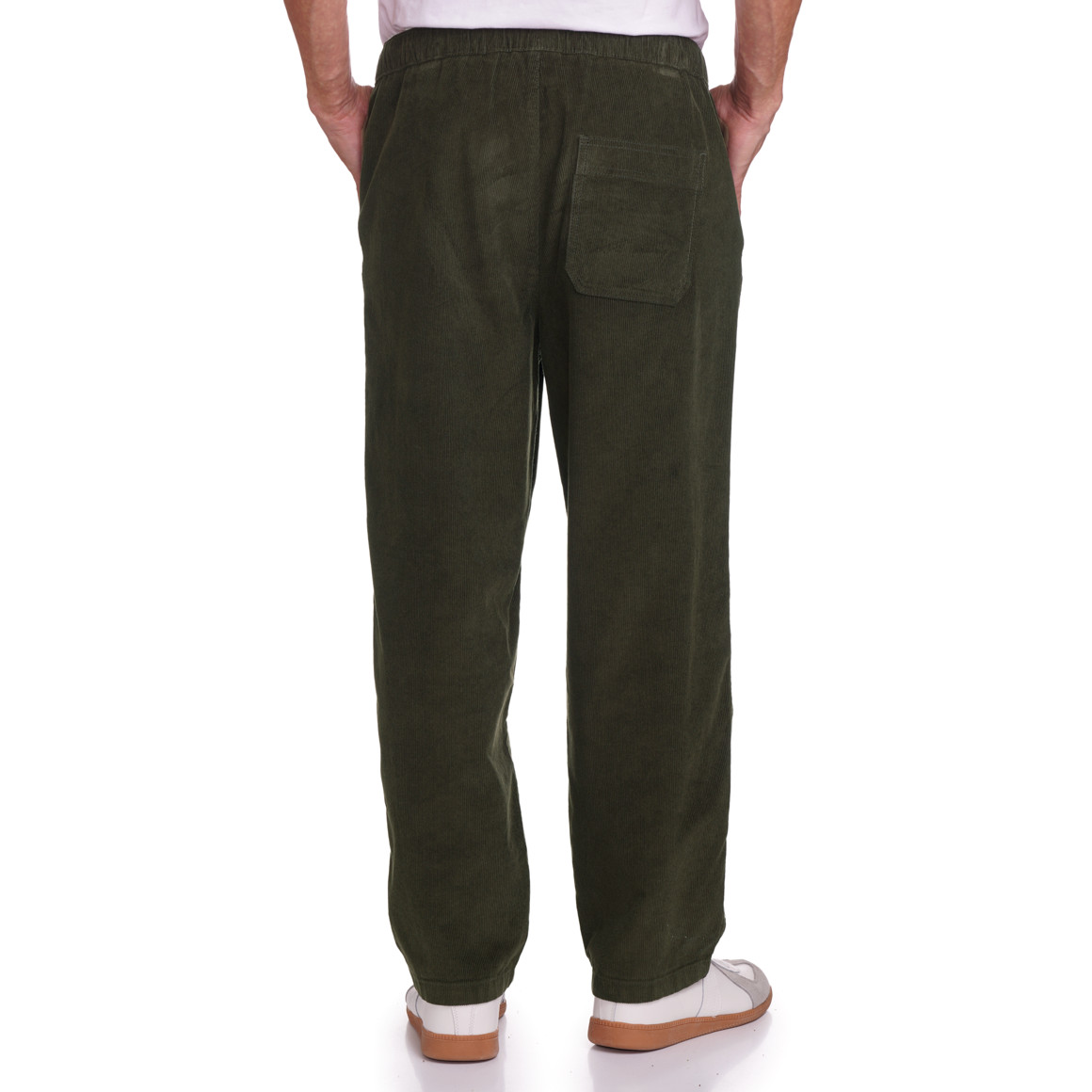 Katoenen corduroy herenbroek