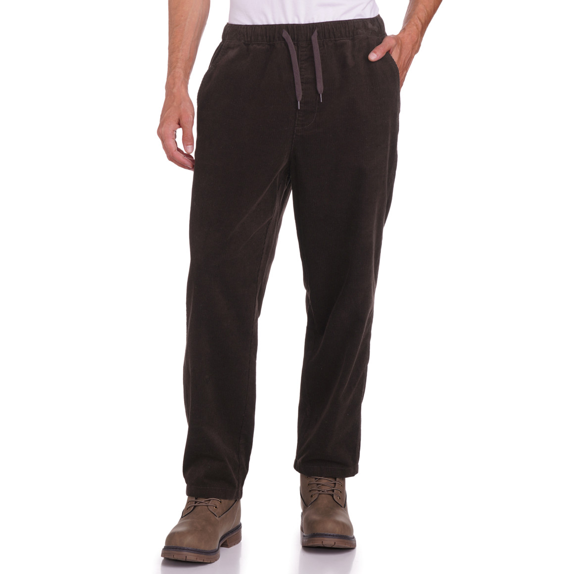 Katoenen corduroy herenbroek