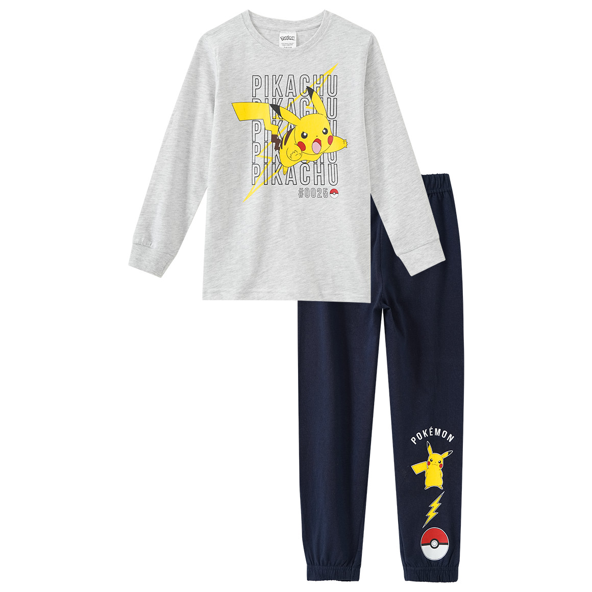 Pokémon Schlafanzug mit Prints