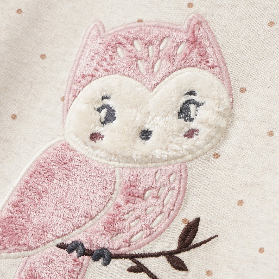 Mädchen Schlafanzug mit Applikation