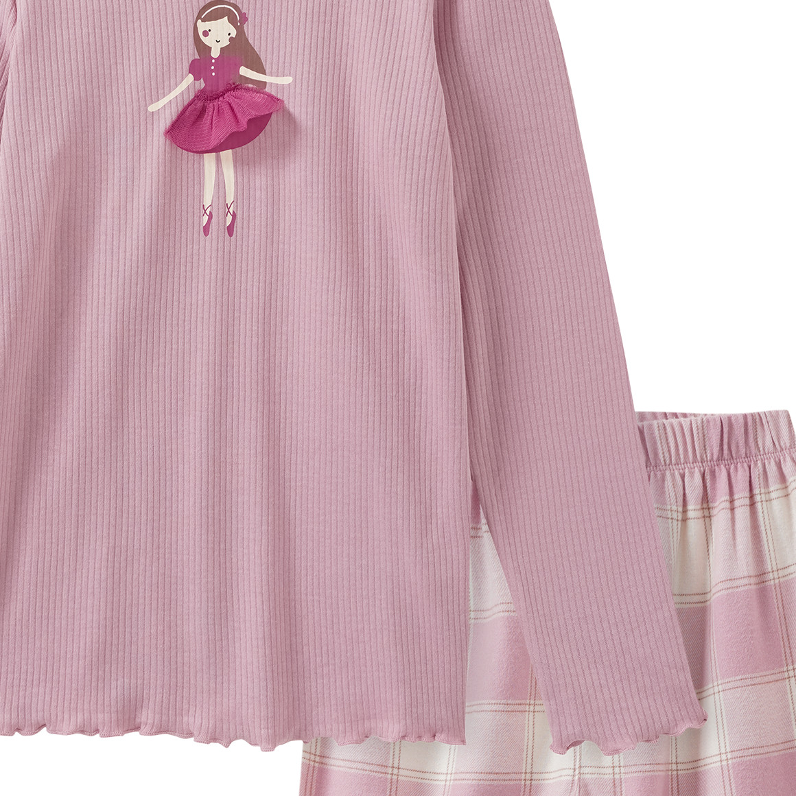 Mädchen Schlafanzug aus Bio-Baumwolle