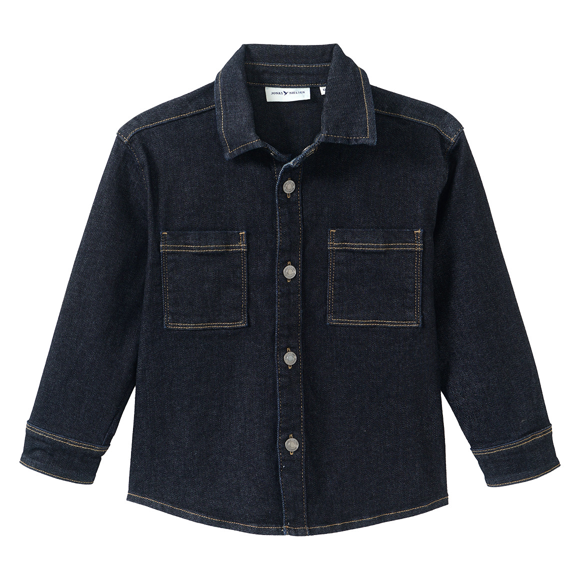 Overshirt voor kinderen in denimstijl