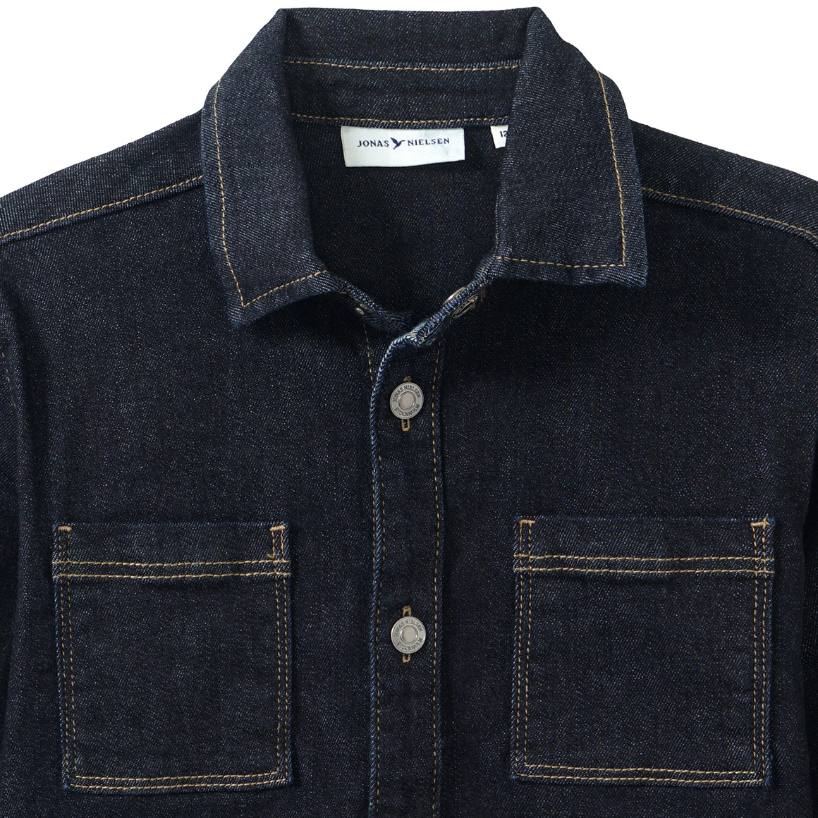 Overshirt voor kinderen in denimstijl