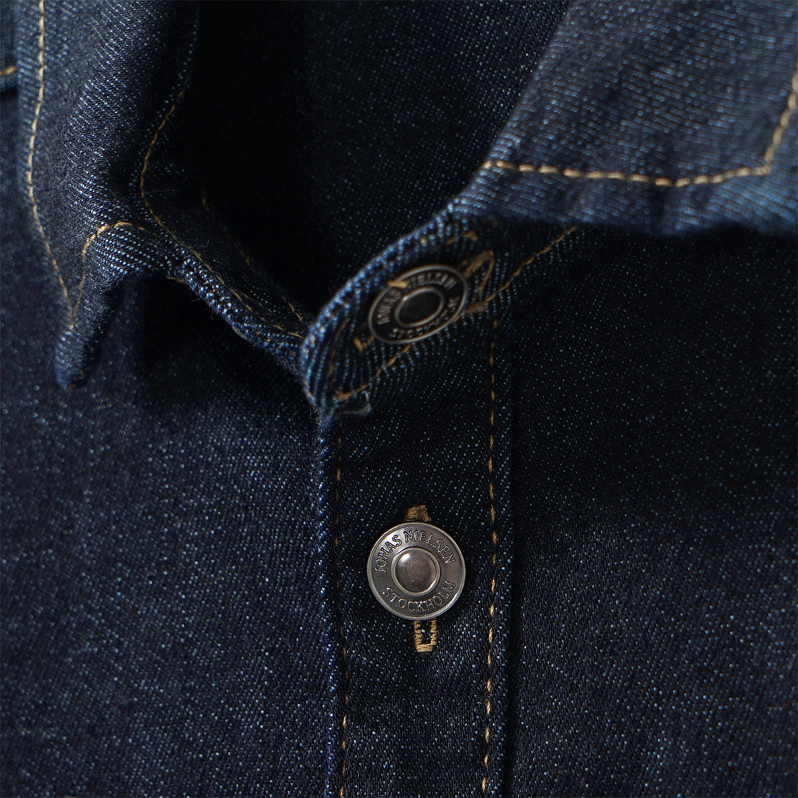 Overshirt voor kinderen in denimstijl