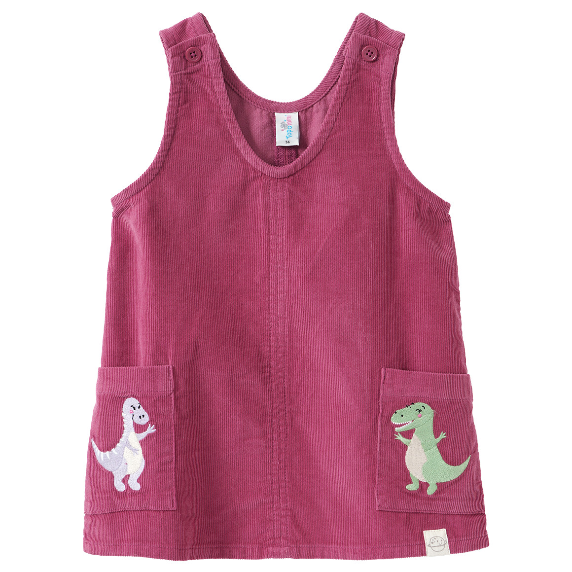 Corduroy jurk voor baby's
