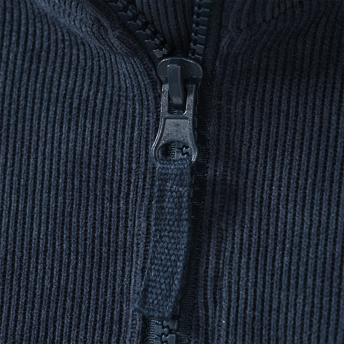 Jongens sweatshirt met troyer rits