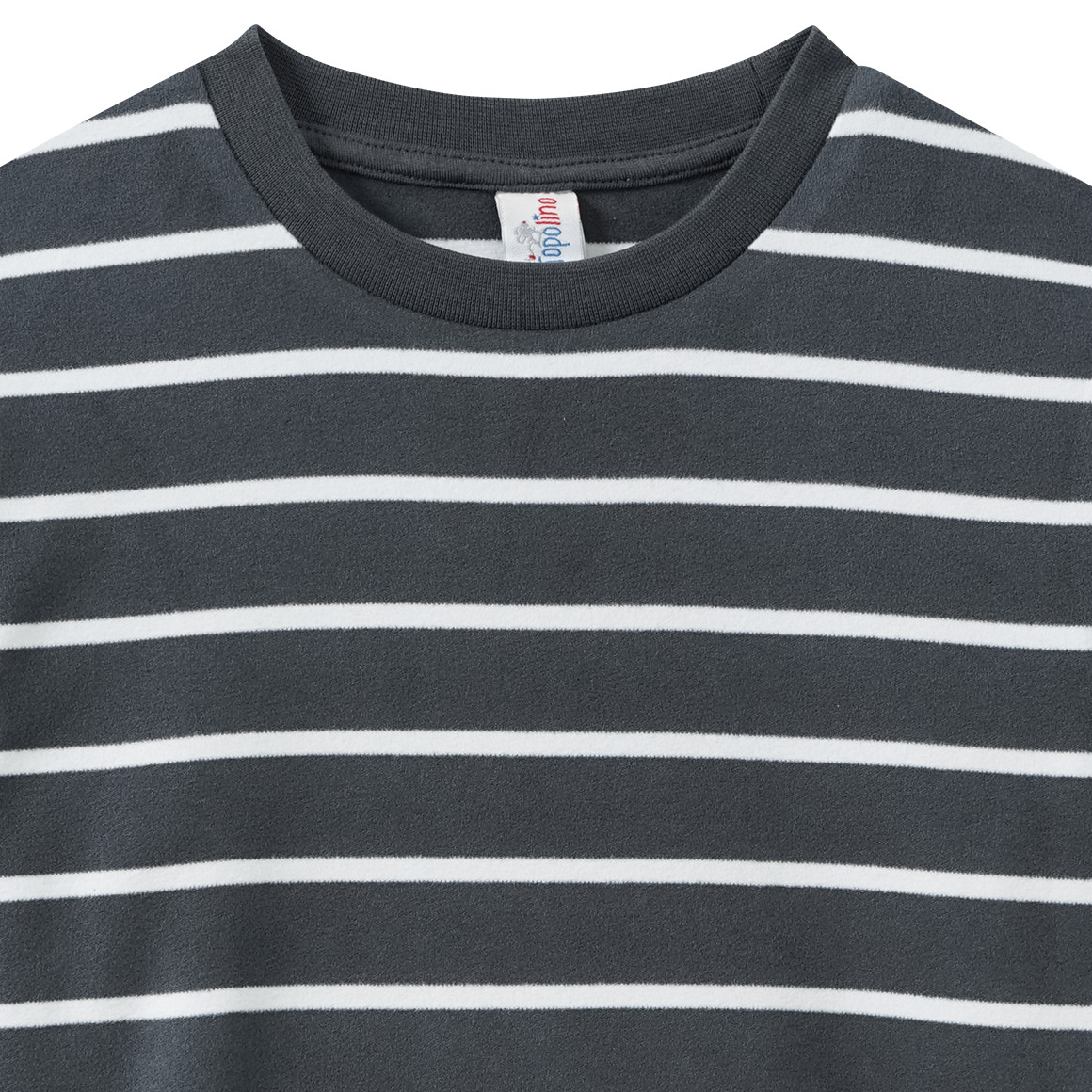 Jongens shirt lange mouwen met strepen