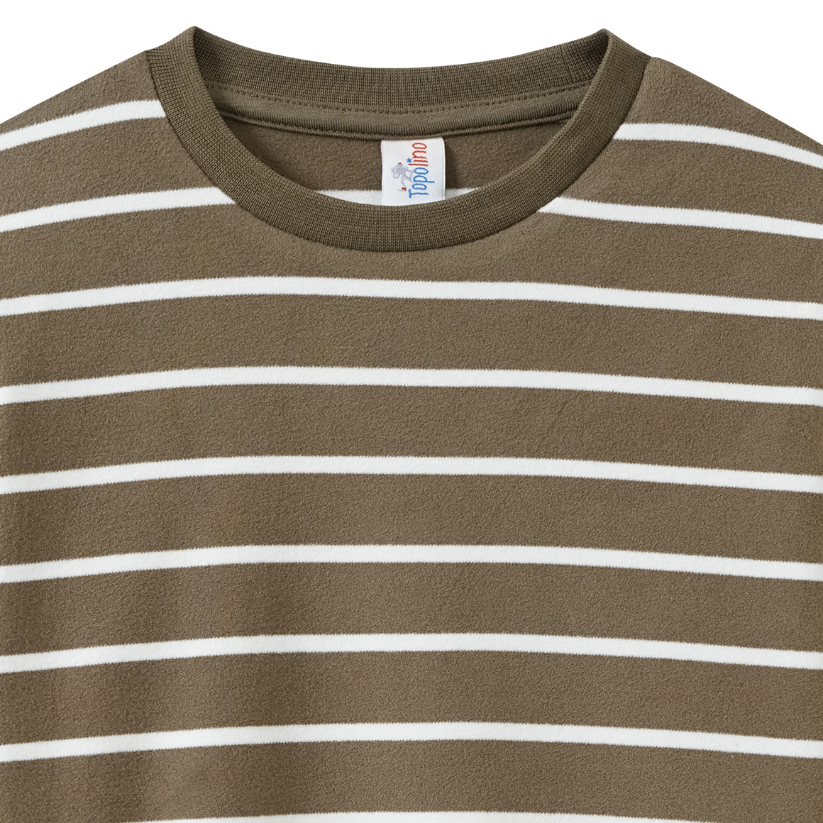 Jongens shirt lange mouwen met strepen