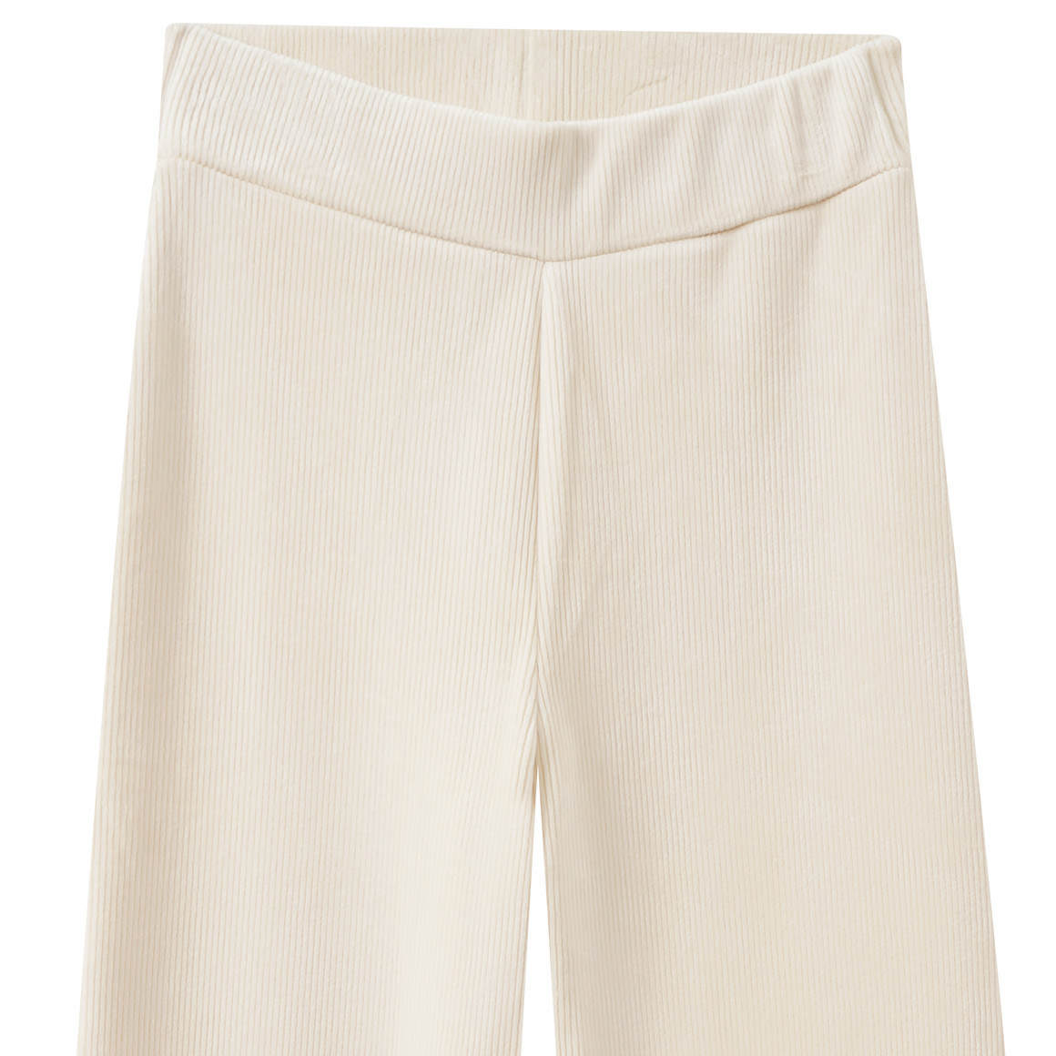 Meisjes leggings in nicki ribfluweel