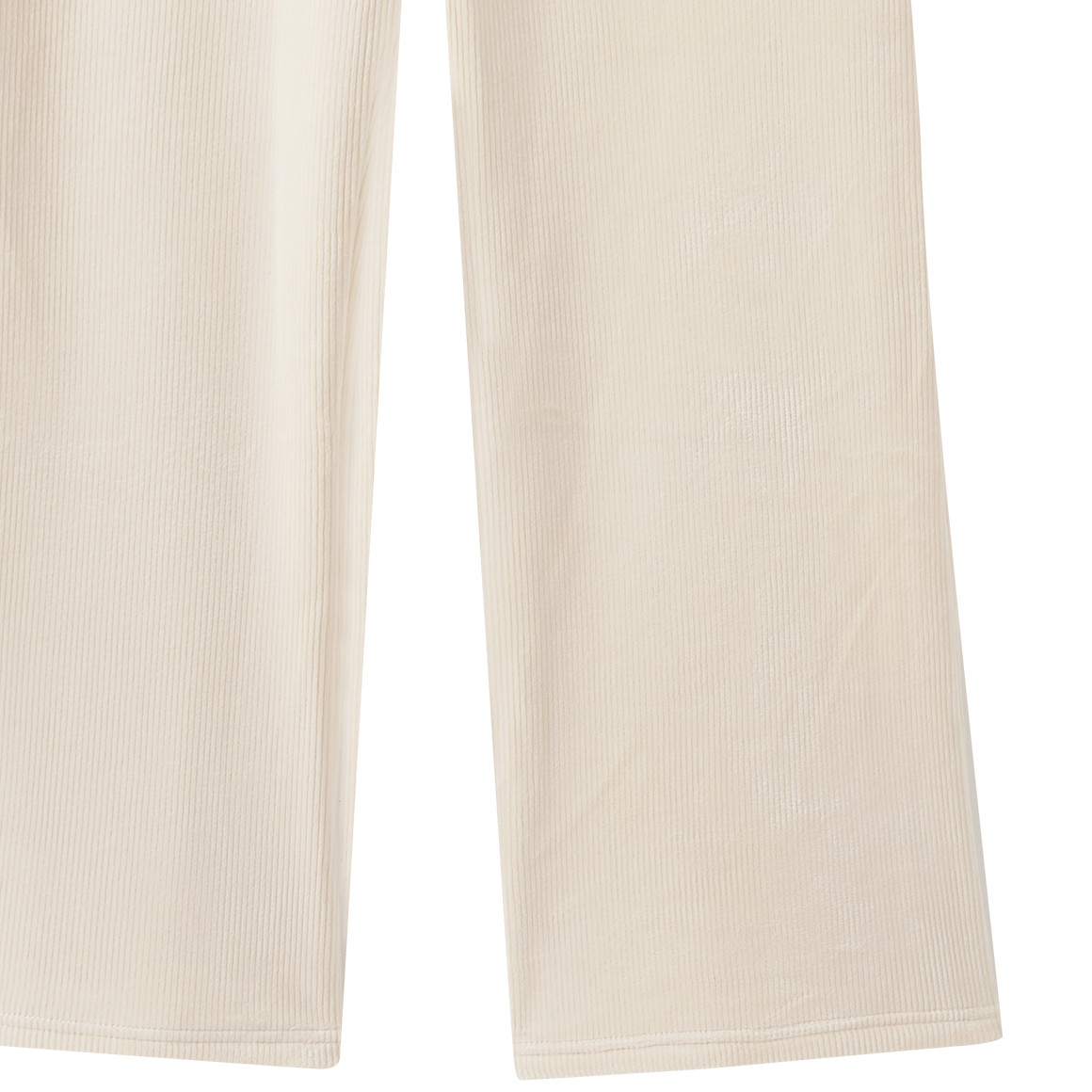 Meisjes leggings in nicki ribfluweel