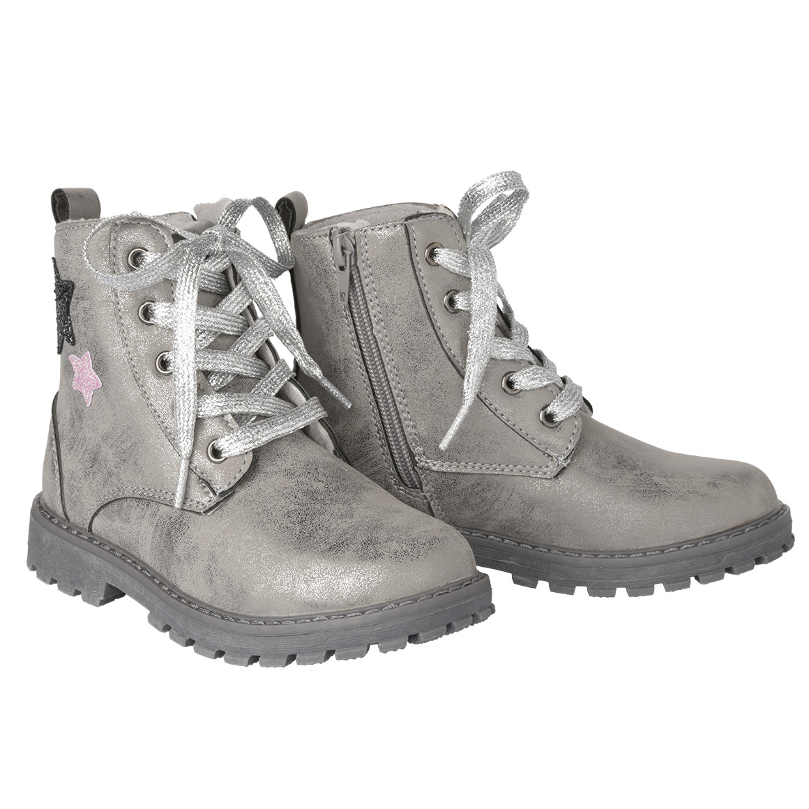 Enkellaarsje met glitters voor meisjes