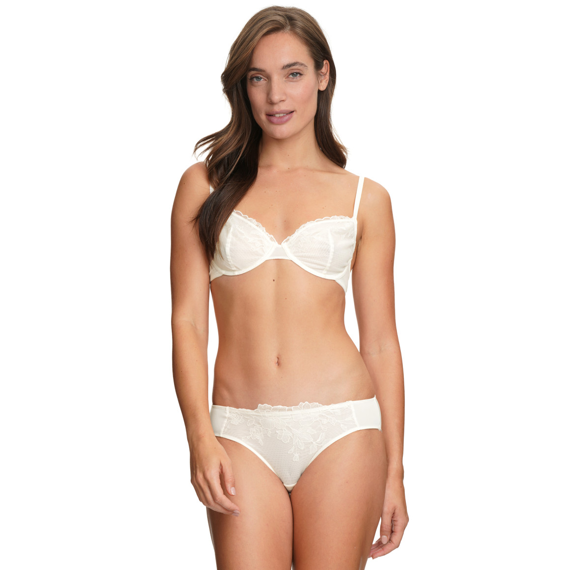 2 Dames slips met borduursel