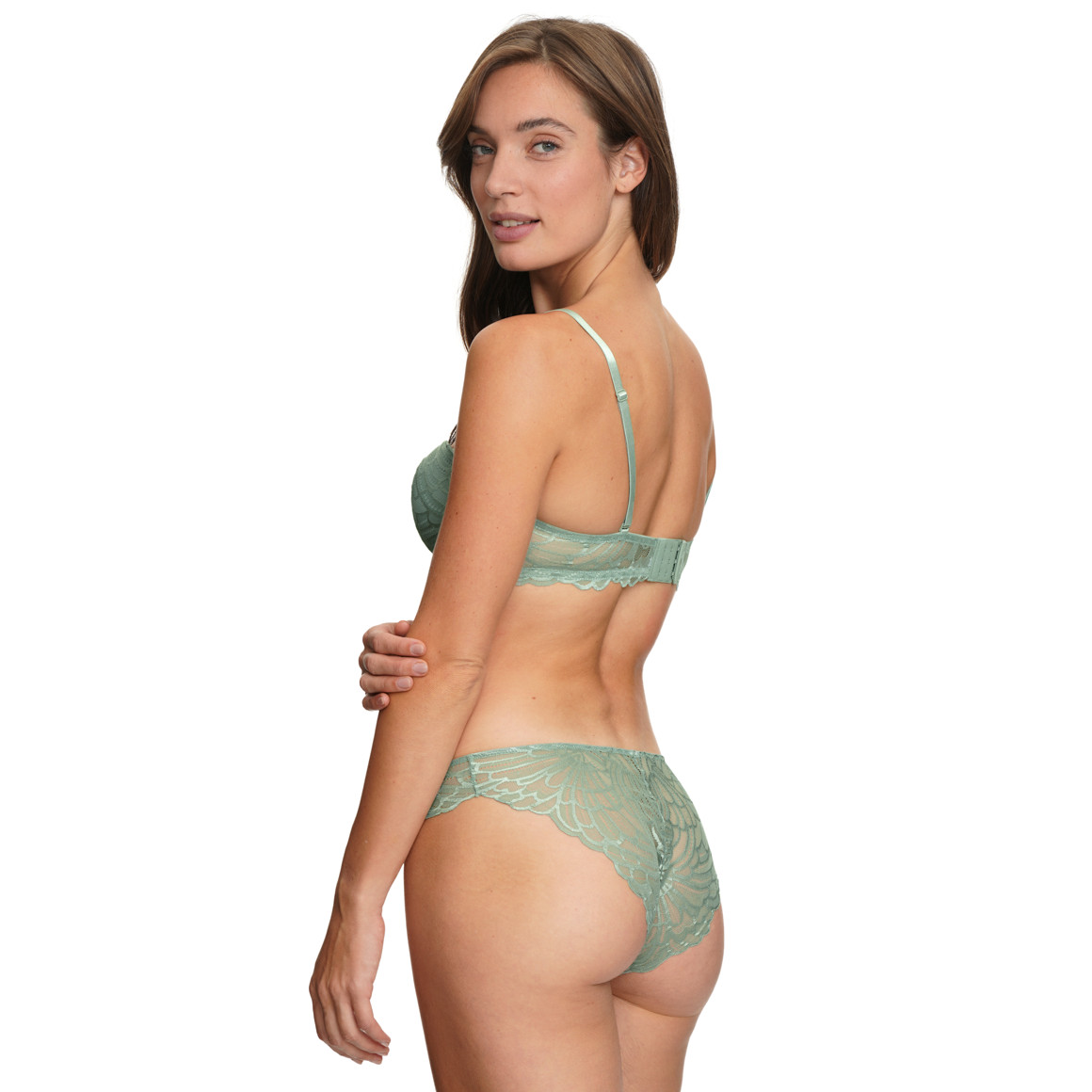 Damen Balconette-BH mit Spitze