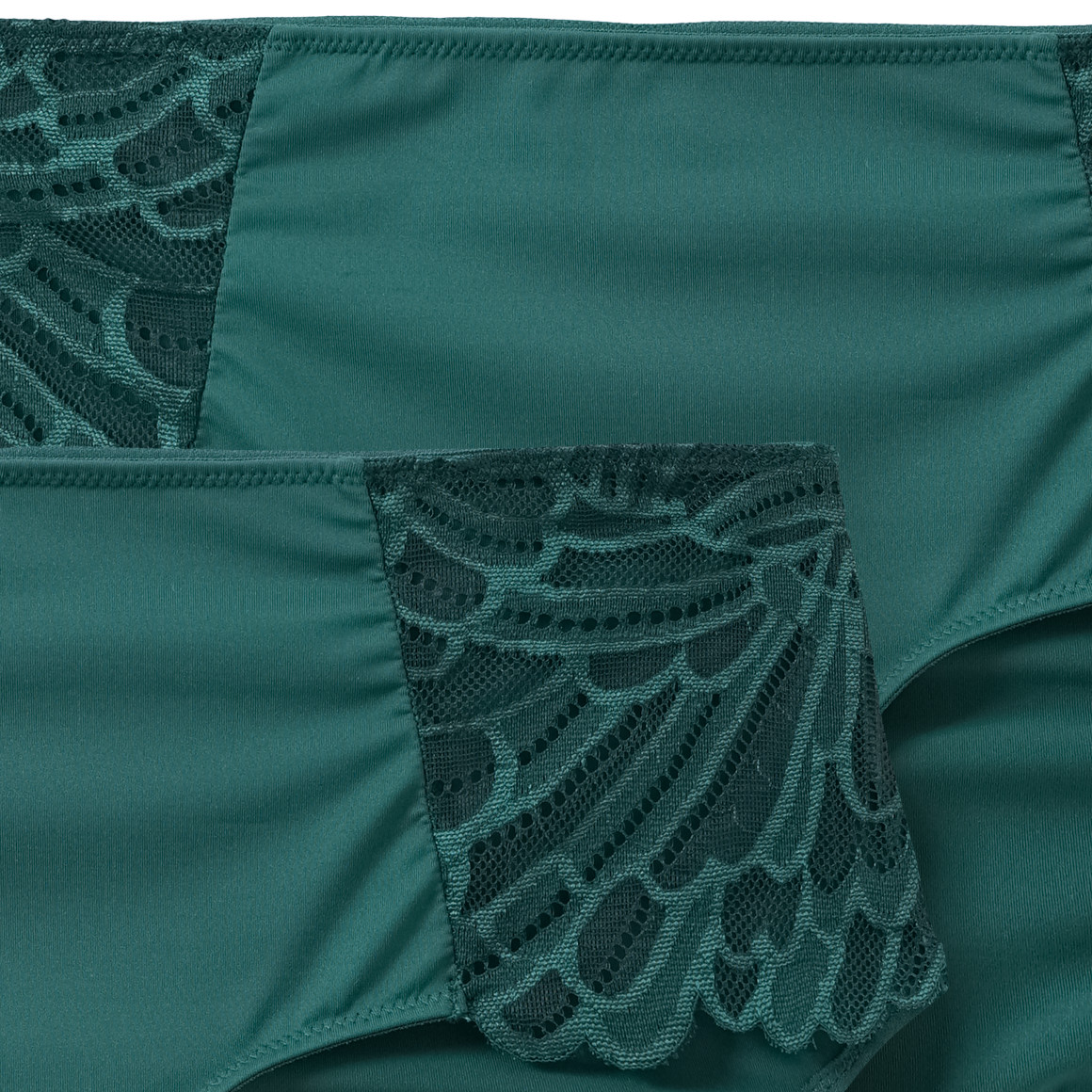 2 Damen Pantys mit Spitze