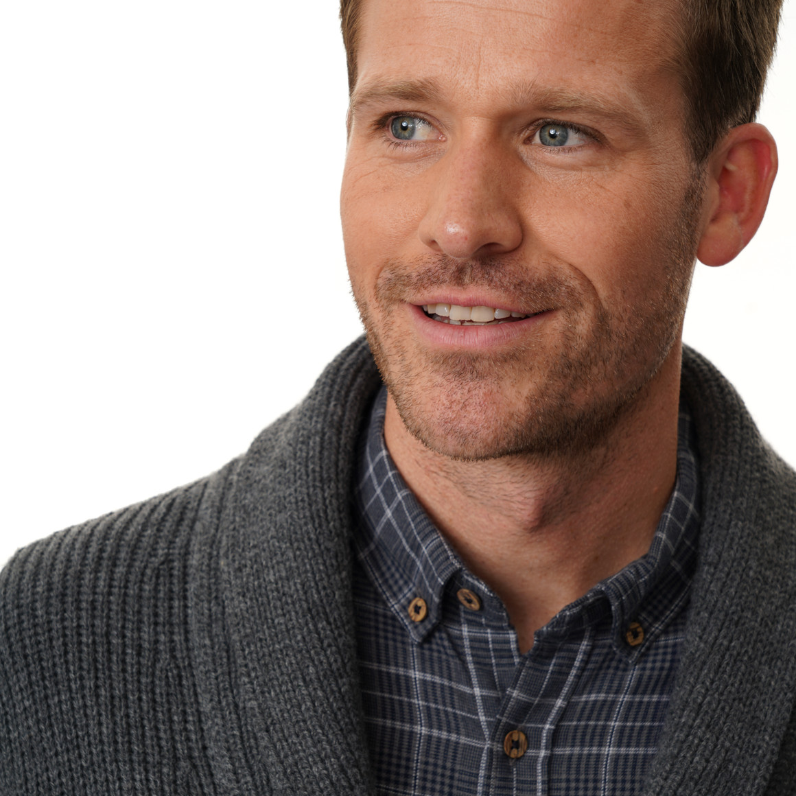 Herren Strickjacke mit Woll-Anteil