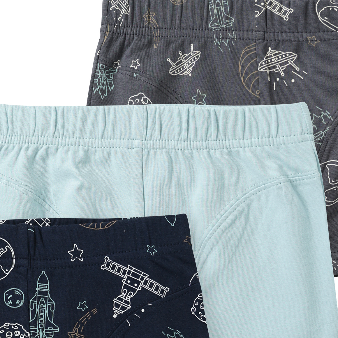 3 Jungen Boxer mit Bio-Baumwolle