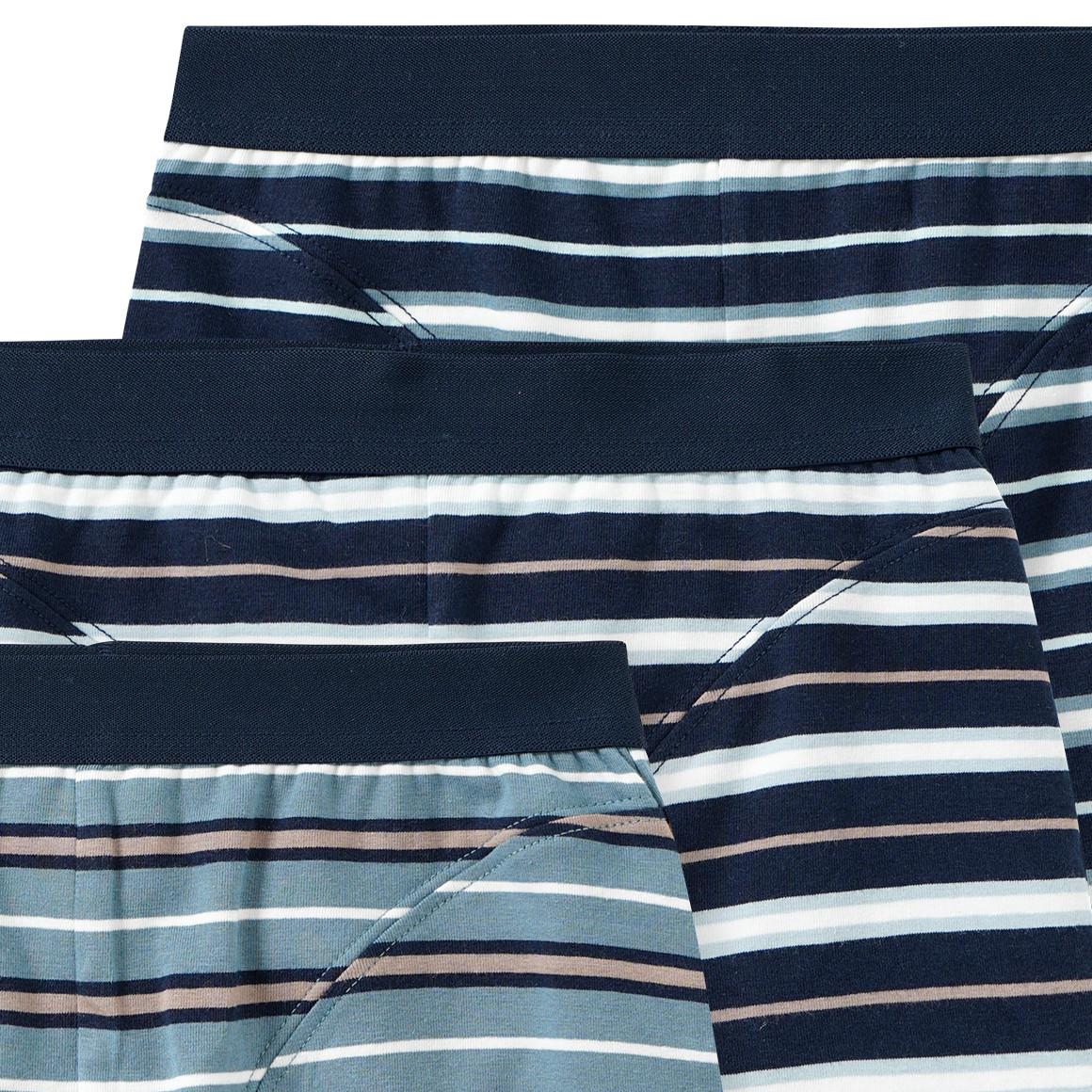 3 Jungen Boxer mit Streifen