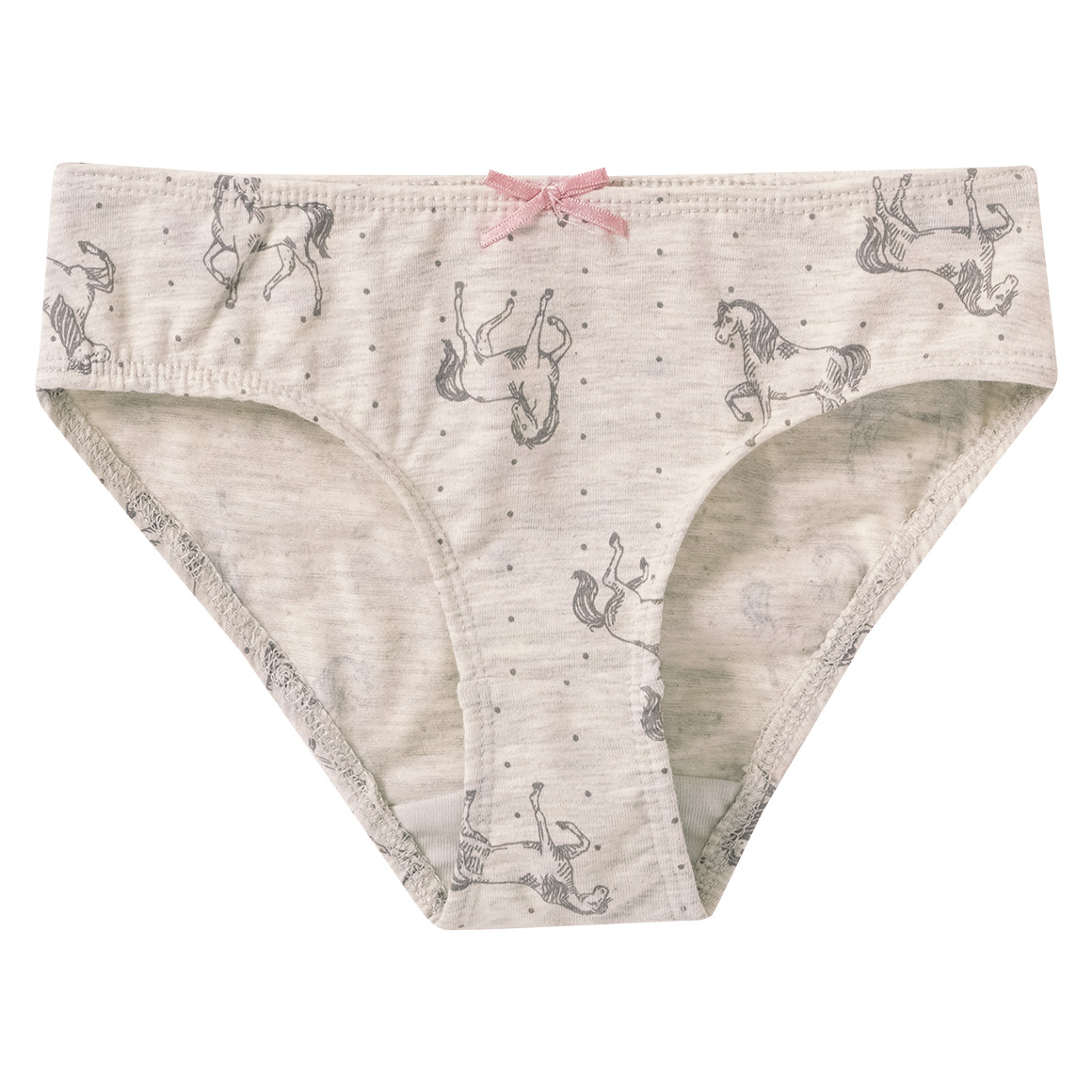 3 Mädchen Slips mit Bio-Baumwolle