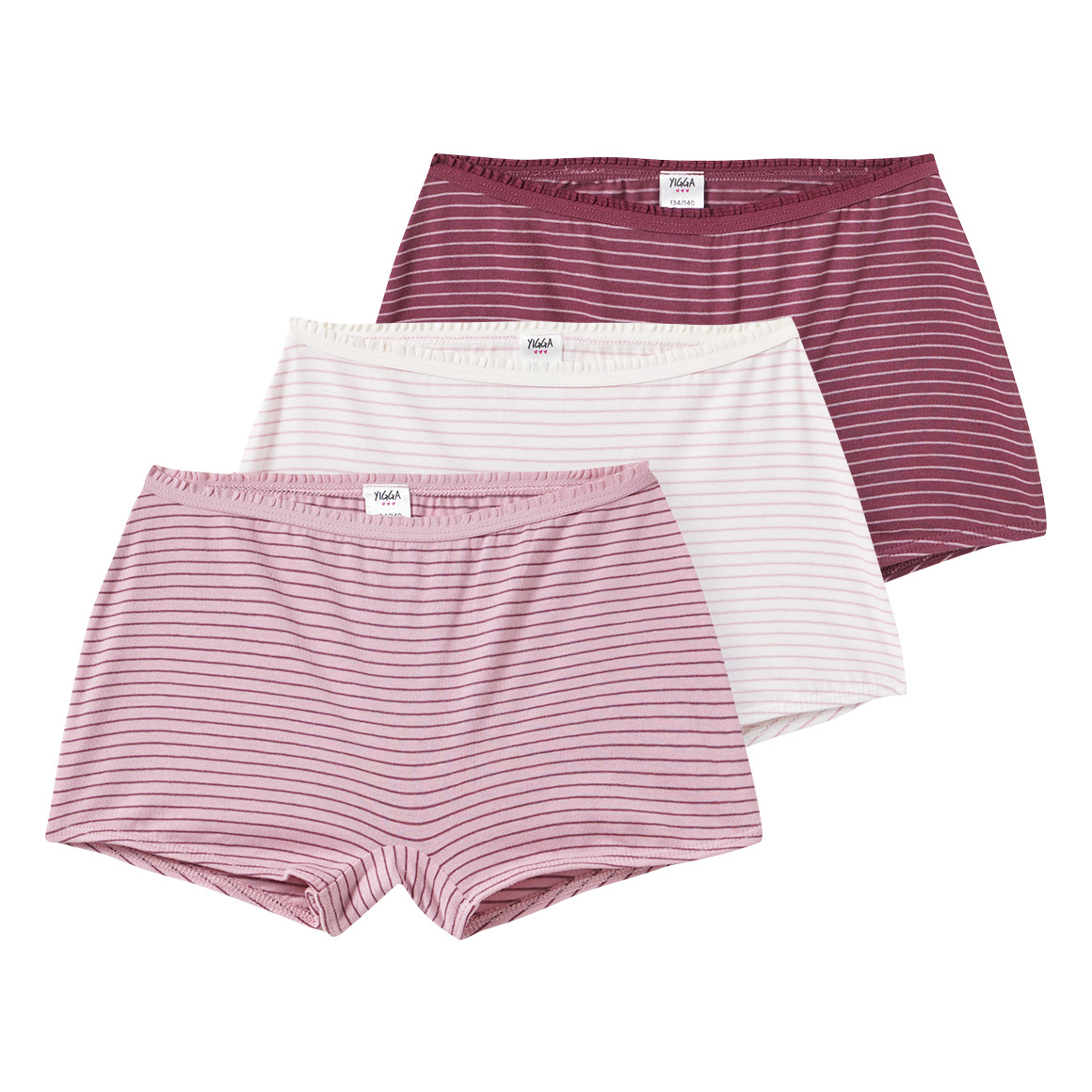 3 Meisjes Hipsters met strepen