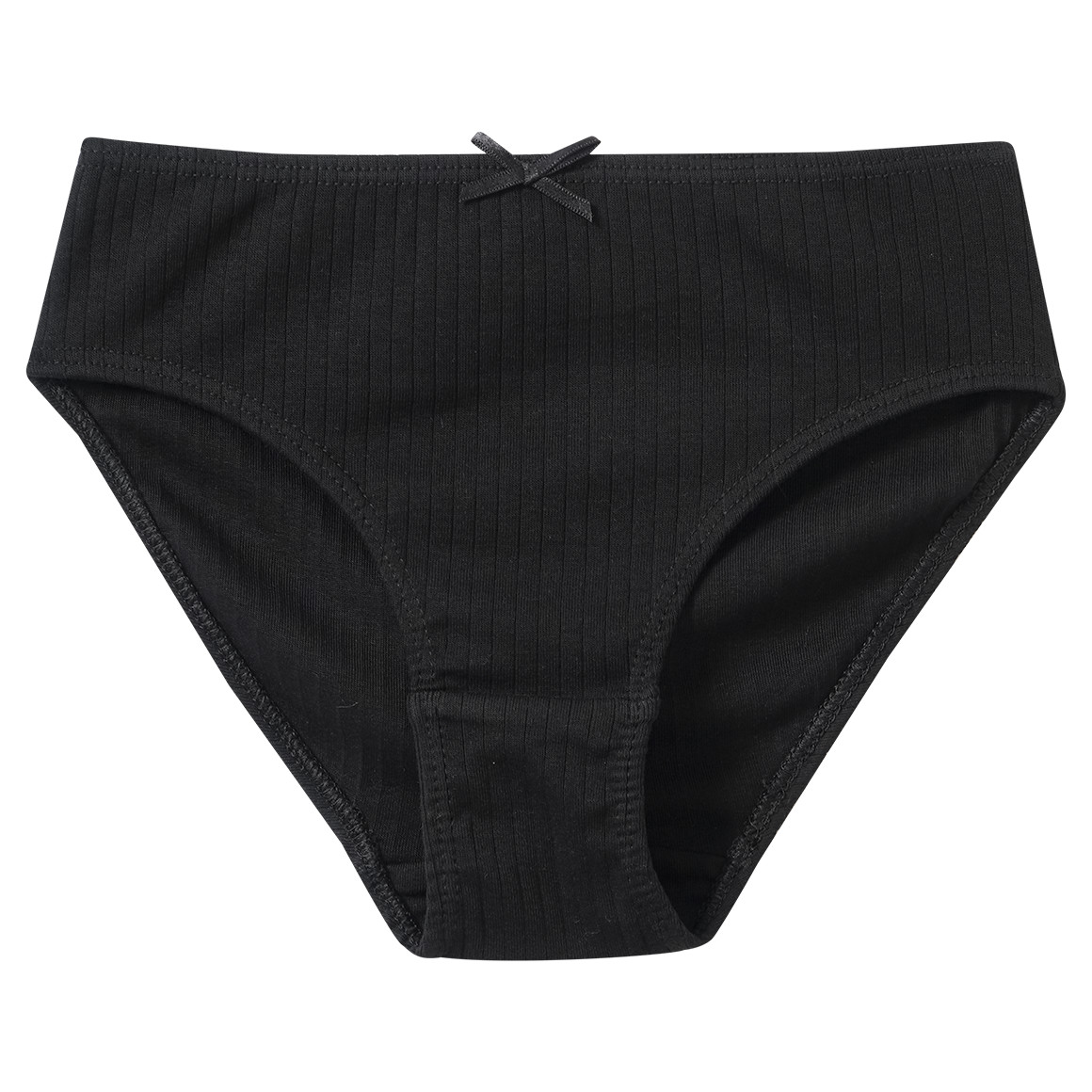 3 Meisjes Slips met geribde structuur