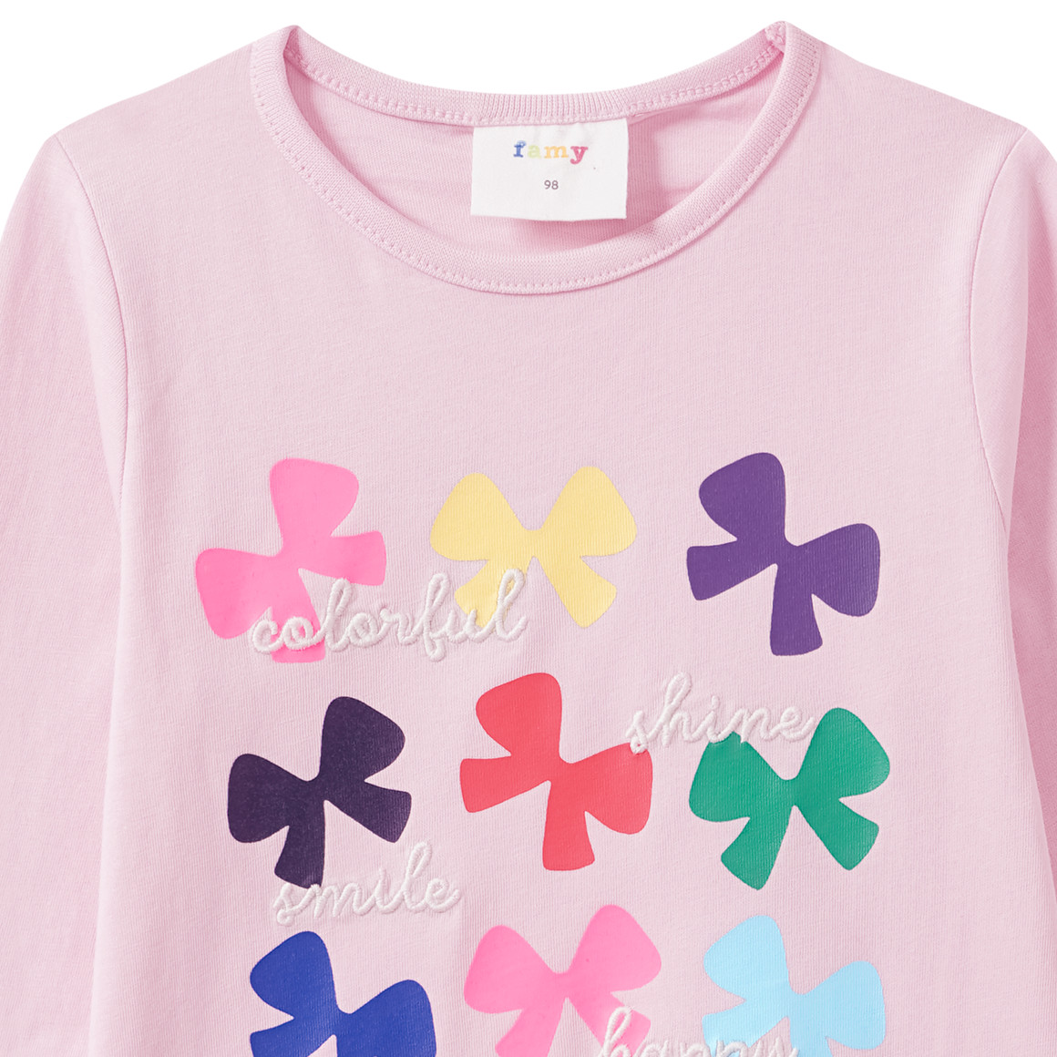 Mädchen Langarmshirt mit Print