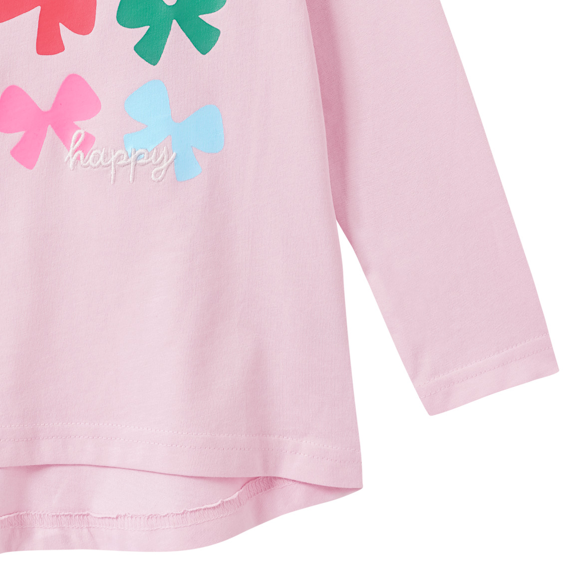 Mädchen Langarmshirt mit Print