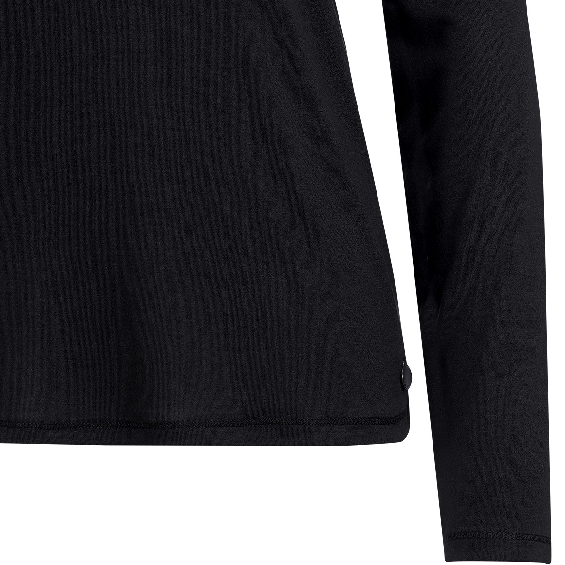 Dameshemd met lange mouwen in een basic look