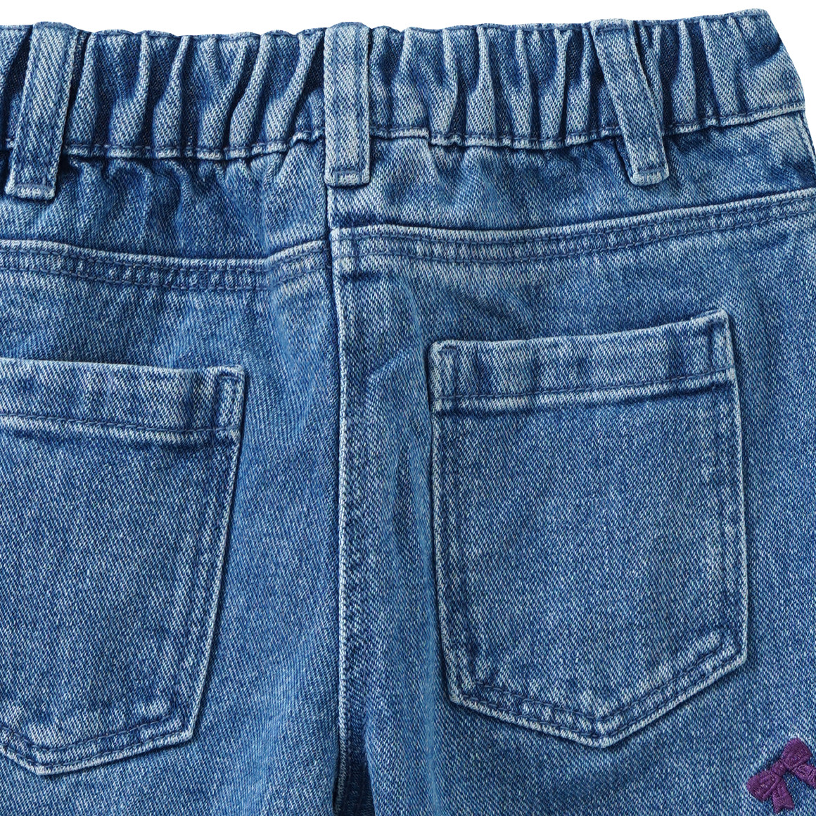 Mädchen Jeans mit Stickerei