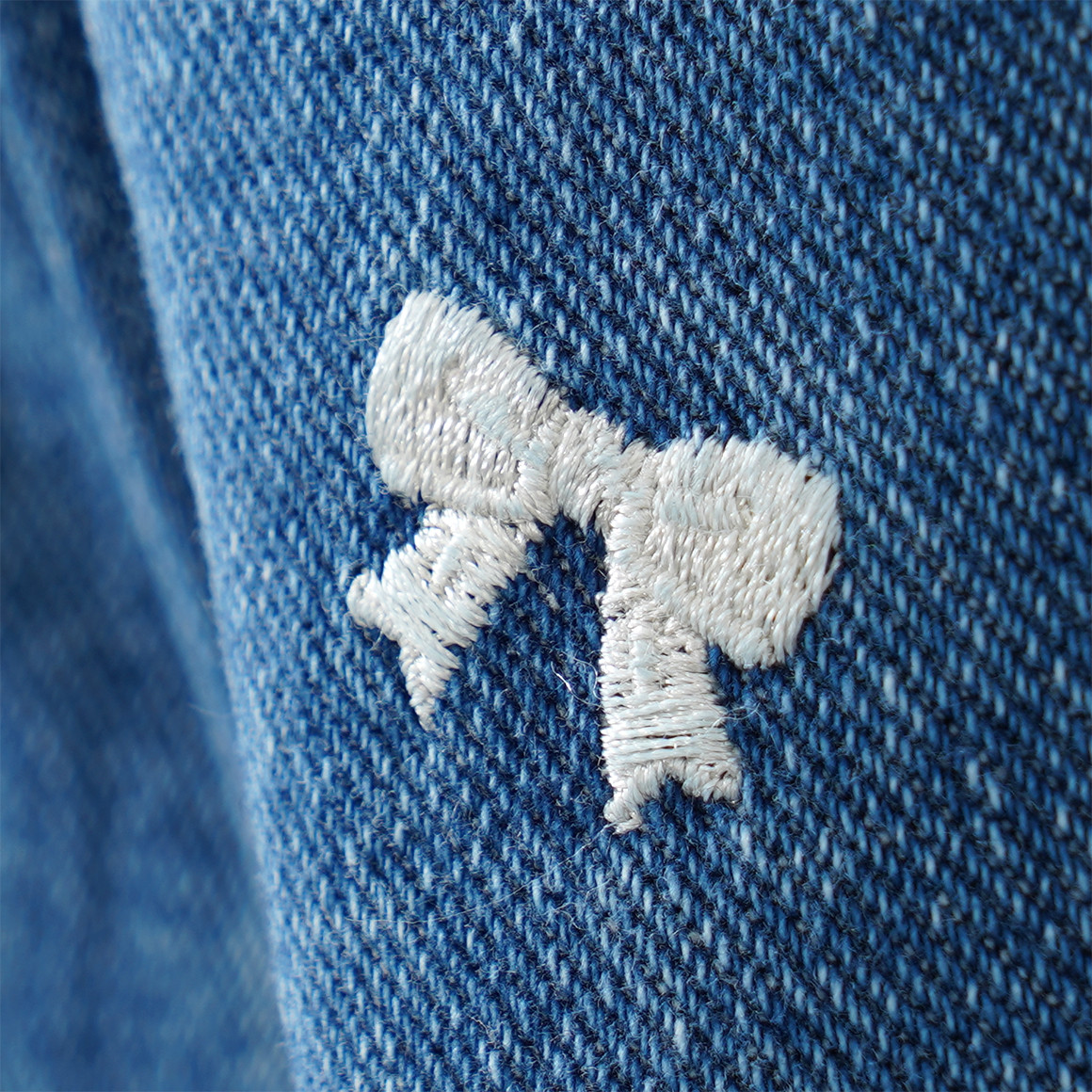 Mädchen Jeans mit Stickerei