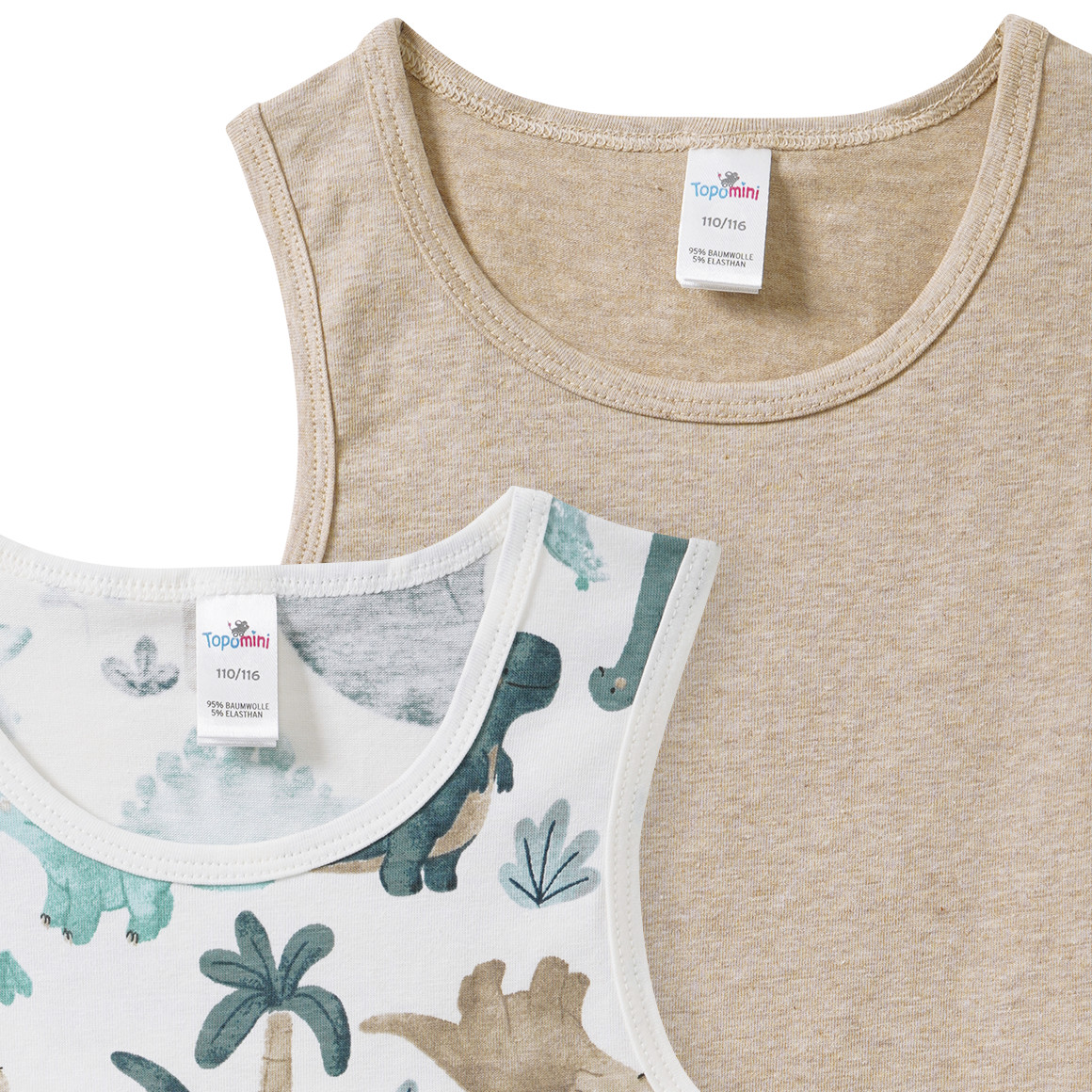 2 Baby Unterhemden im Set