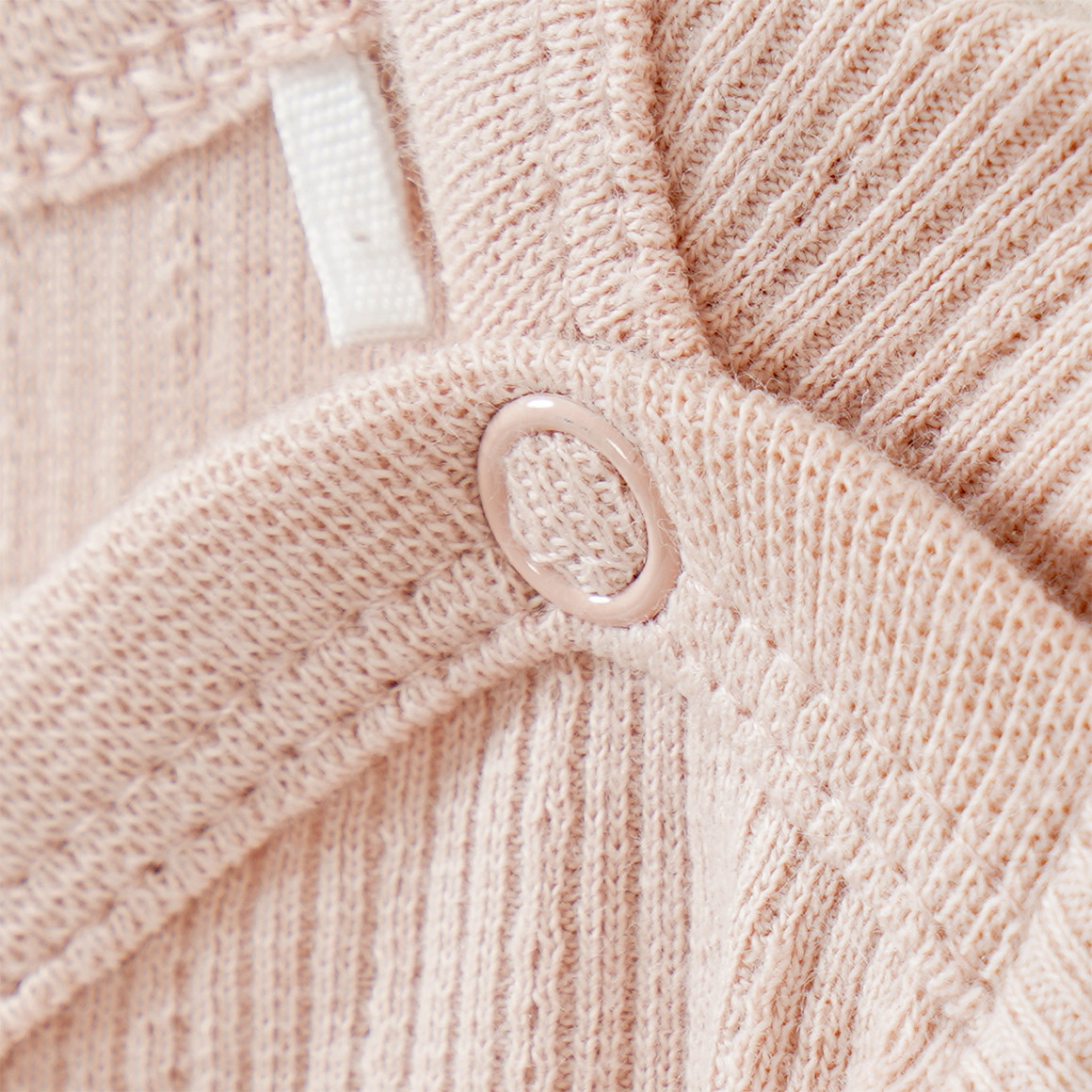 2 Baby Langarmbodys mit Rippstruktur