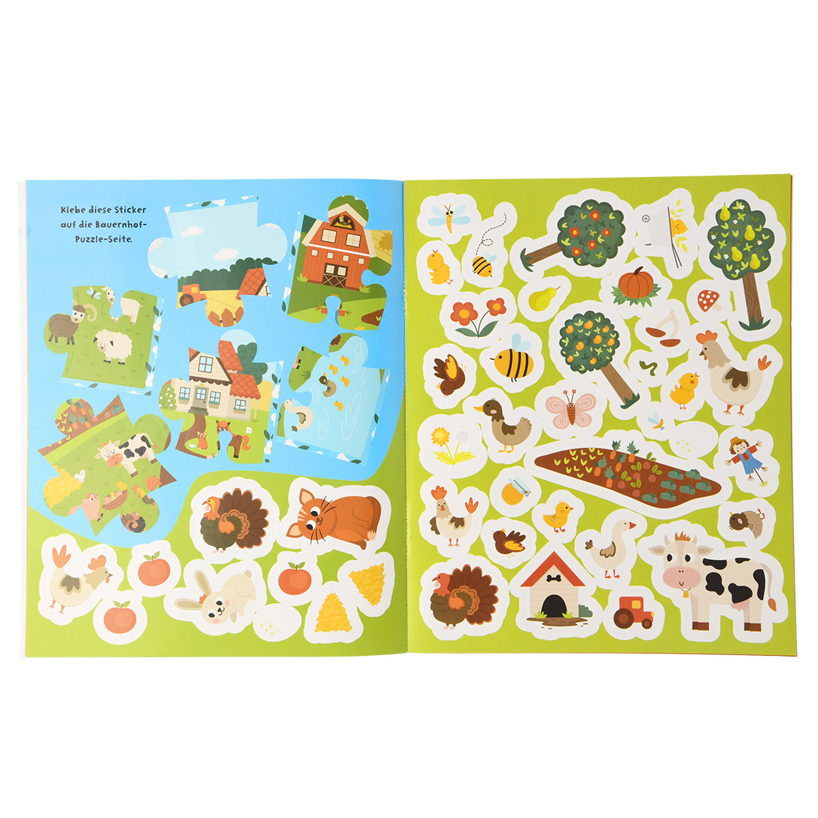 Activity Stickerheft mit Bauernhof-Motiven