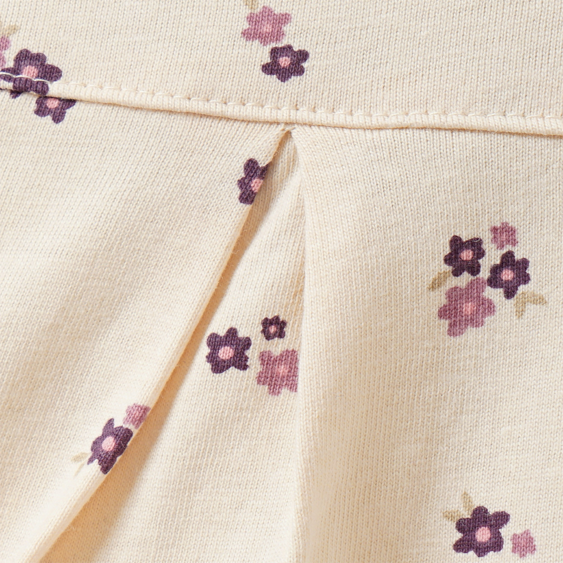 Baby slaapzak met bloemen all-over