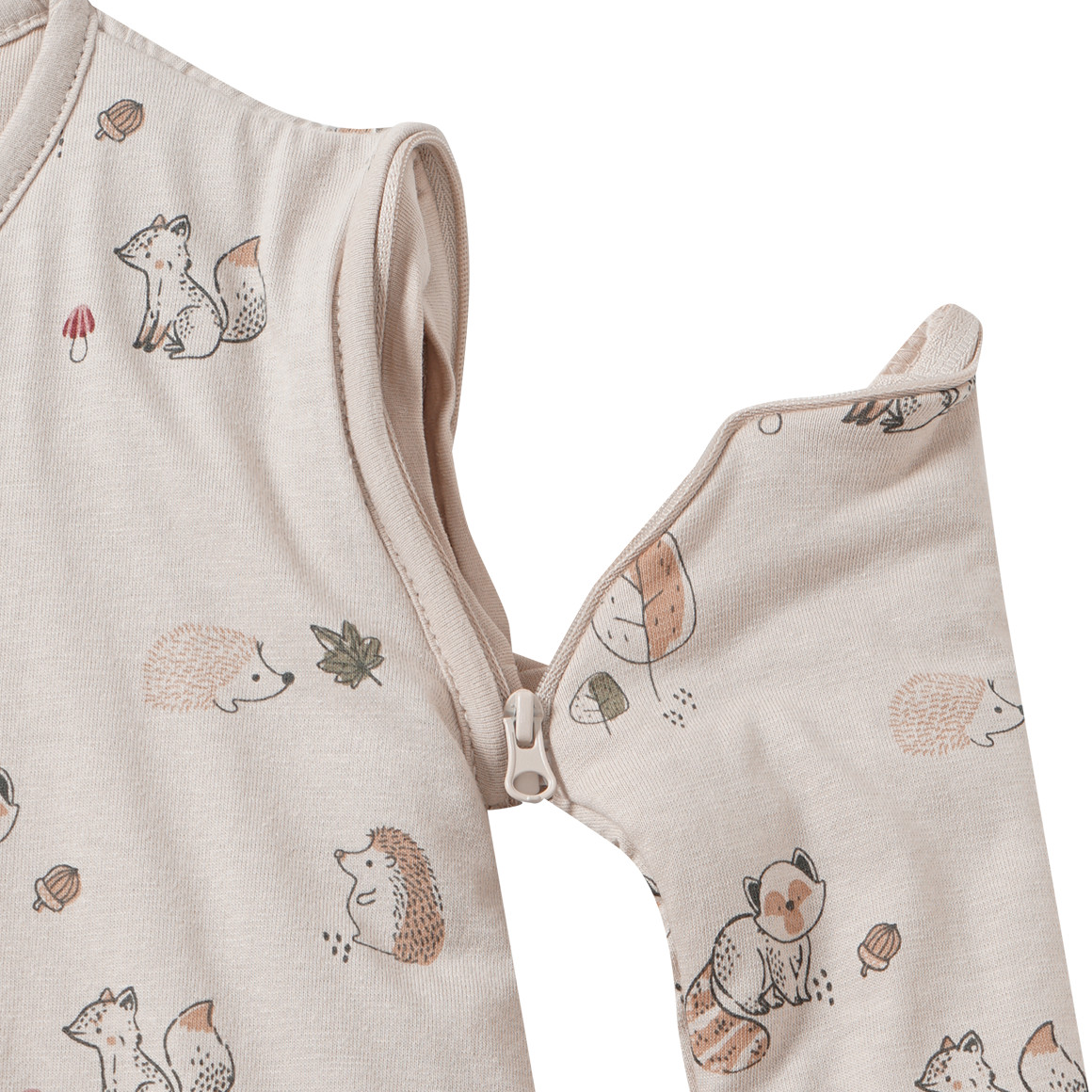 Baby winterslaapzak met afritsbare mouwen