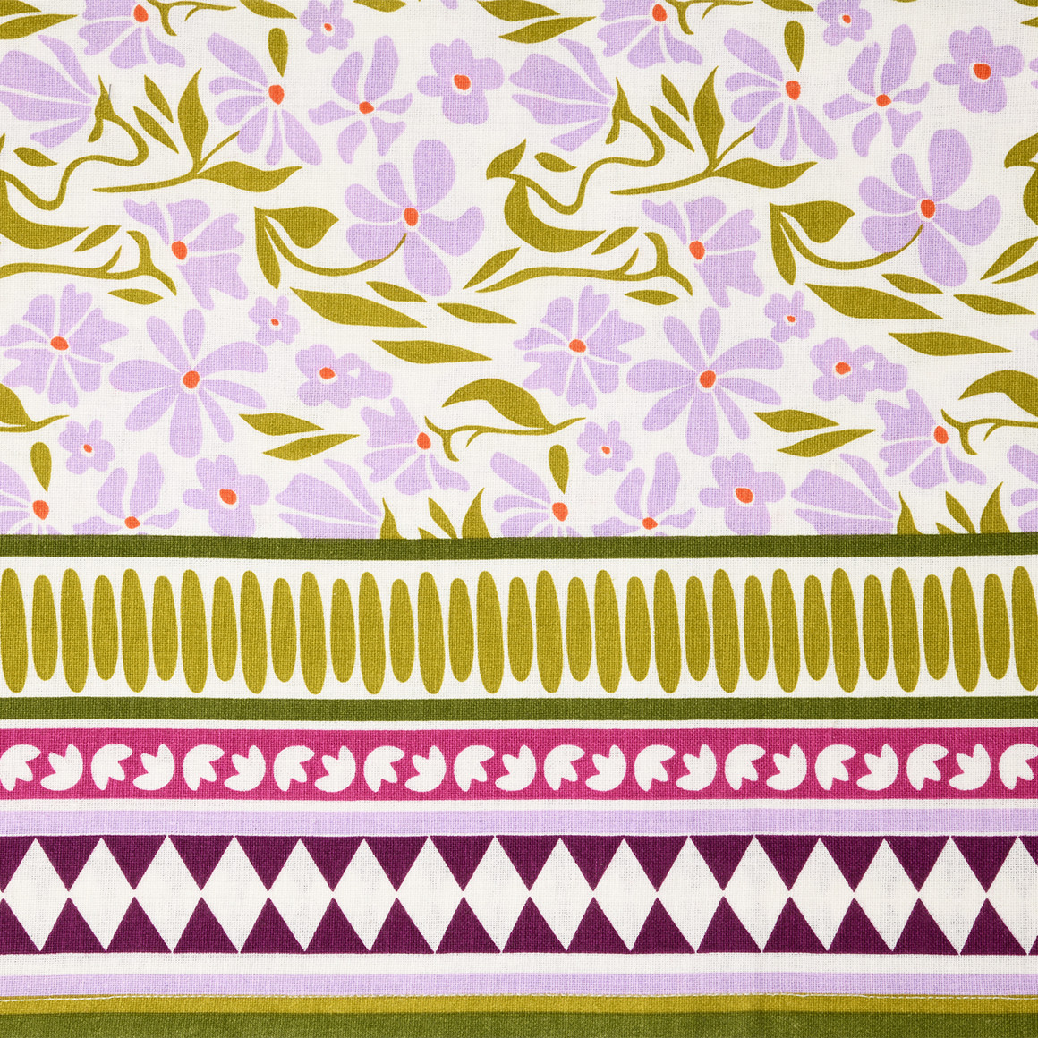 Tafelkleed met bloemmotief