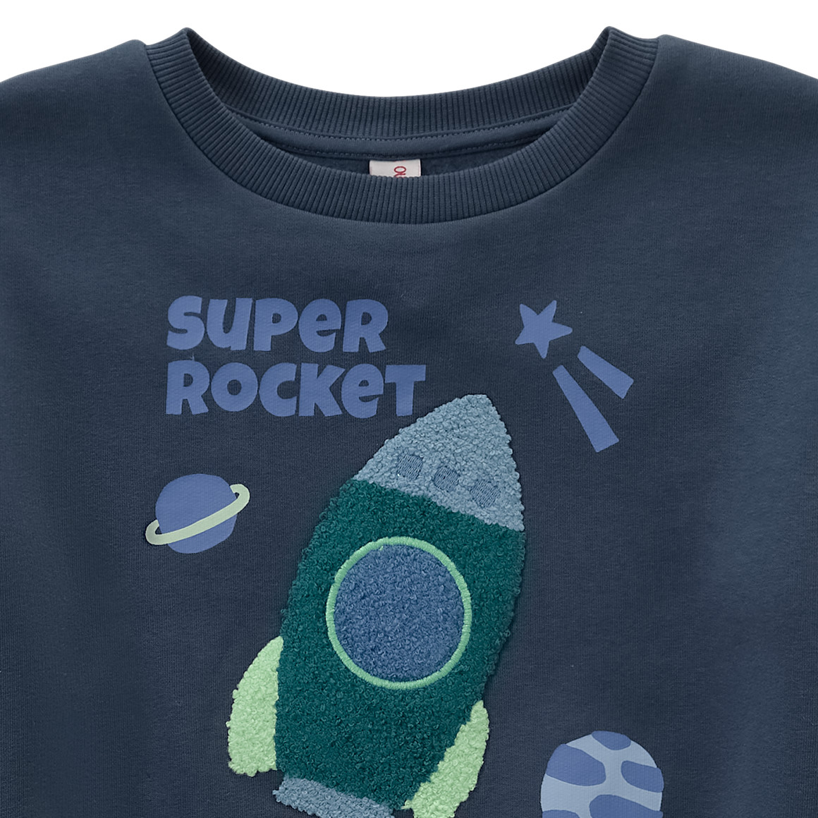 Jongens' sweatshirt met ruimte applicatie