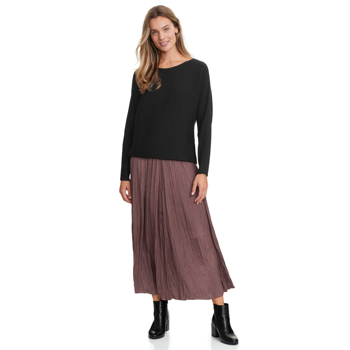 Damen Pullover mit Fledermausärmeln