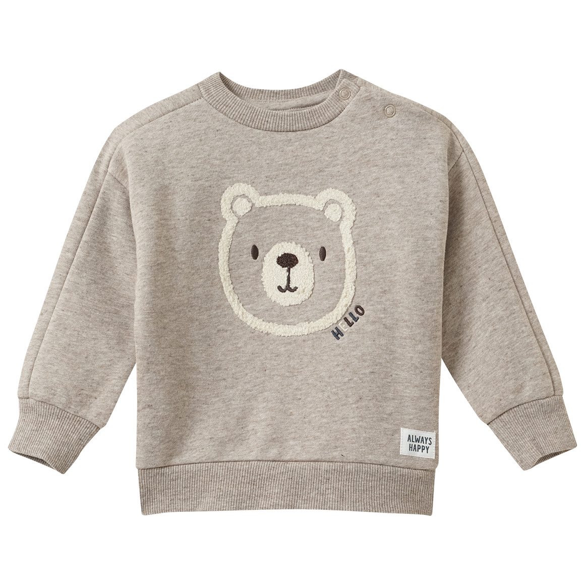 Baby-sweatshirt met applicatie