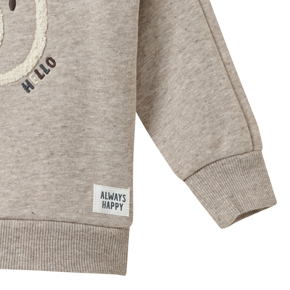 Baby-sweatshirt met applicatie